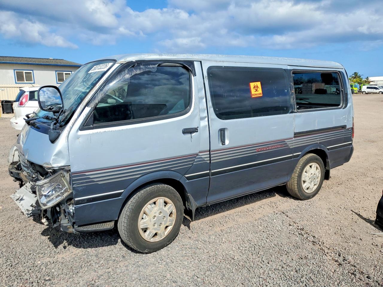 1993 Toyota Hi Ace Silver vin: RZH1010019213