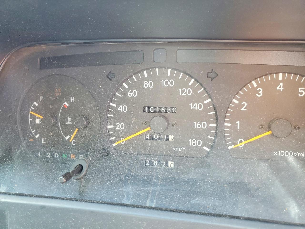 1993 Toyota Hi Ace Silver vin: RZH1010019213