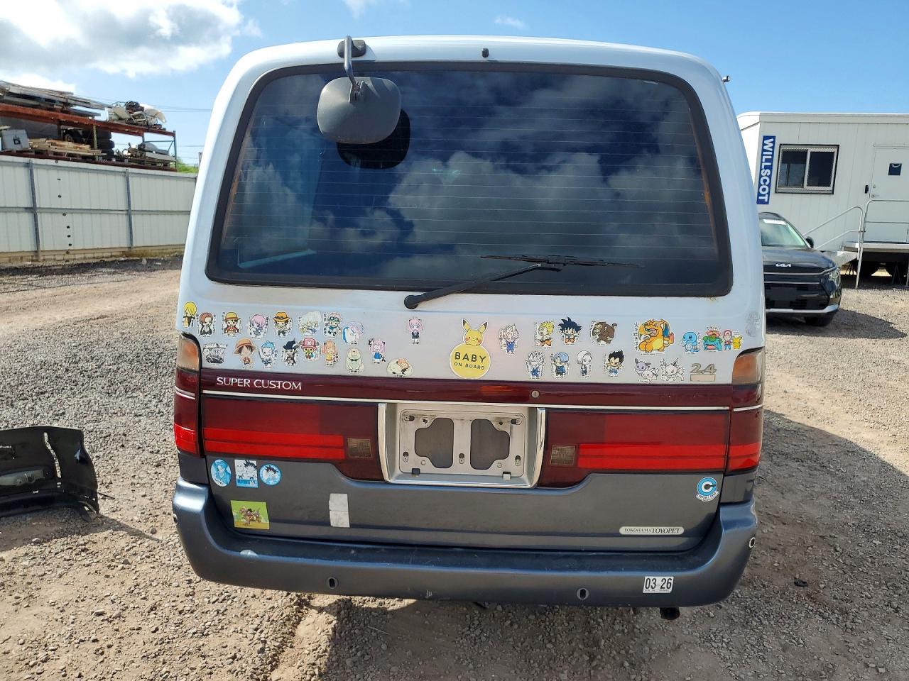 1993 Toyota Hi Ace Серебряный vin: RZH1010019213