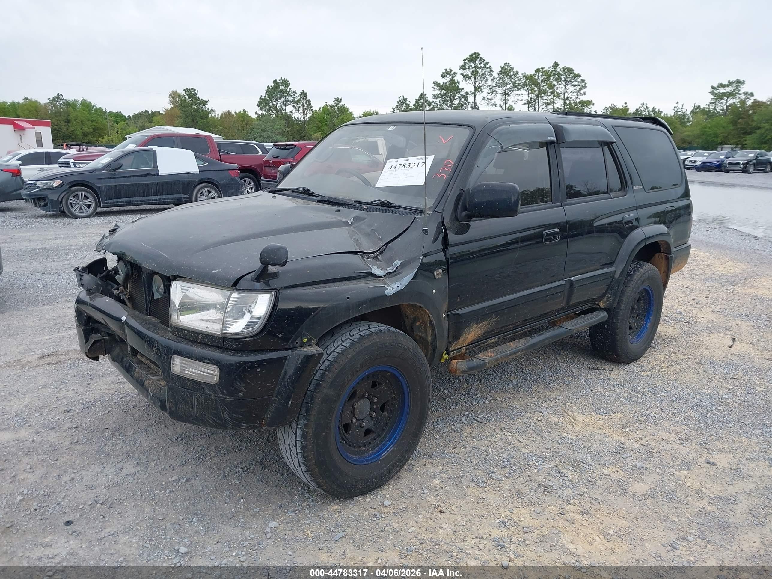 1997 Toyota Hilux Ssrs Limited   Black vin: RZN1859004100    