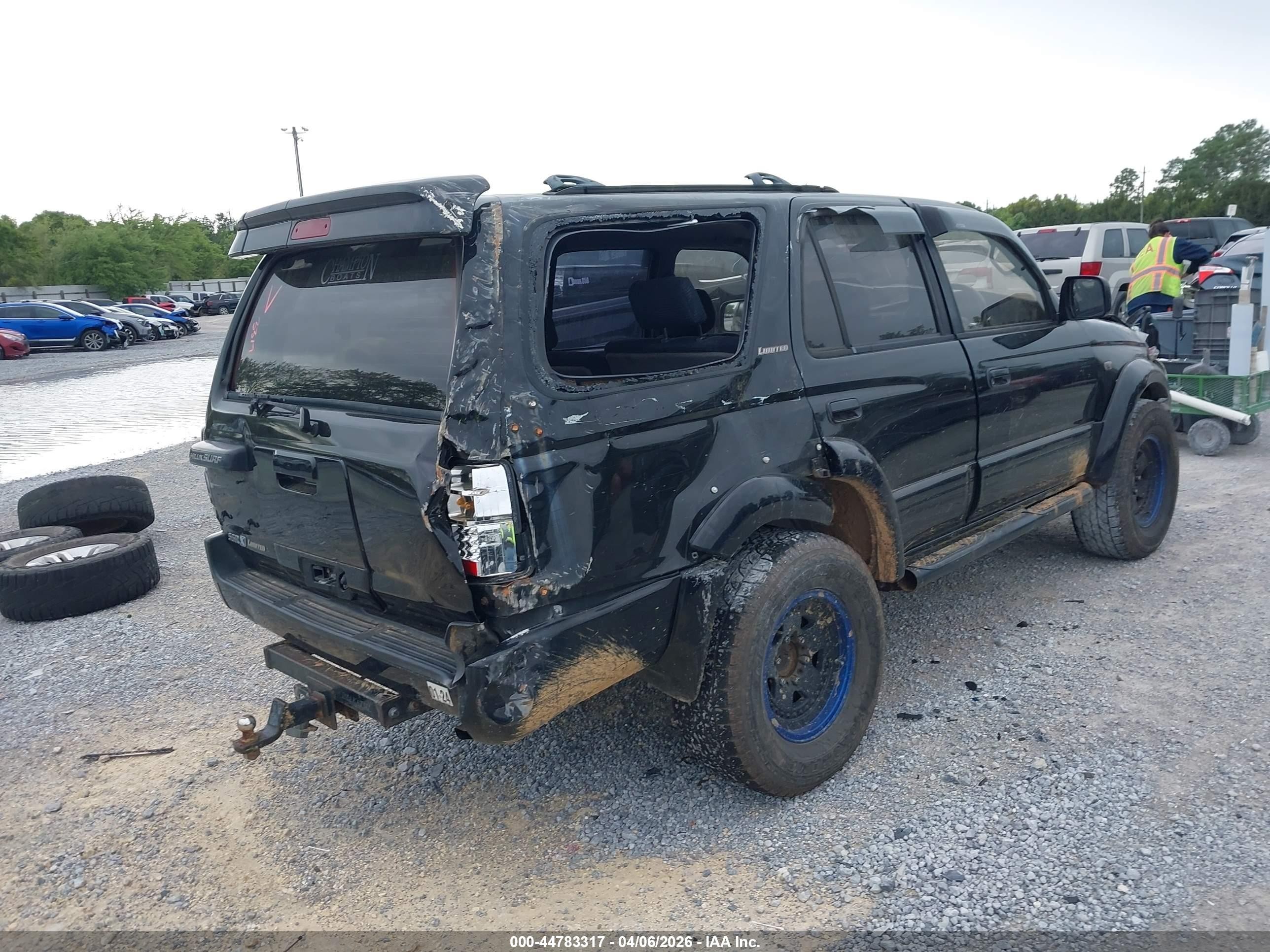 1997 Toyota Hilux Ssrs Limited   Black vin: RZN1859004100    