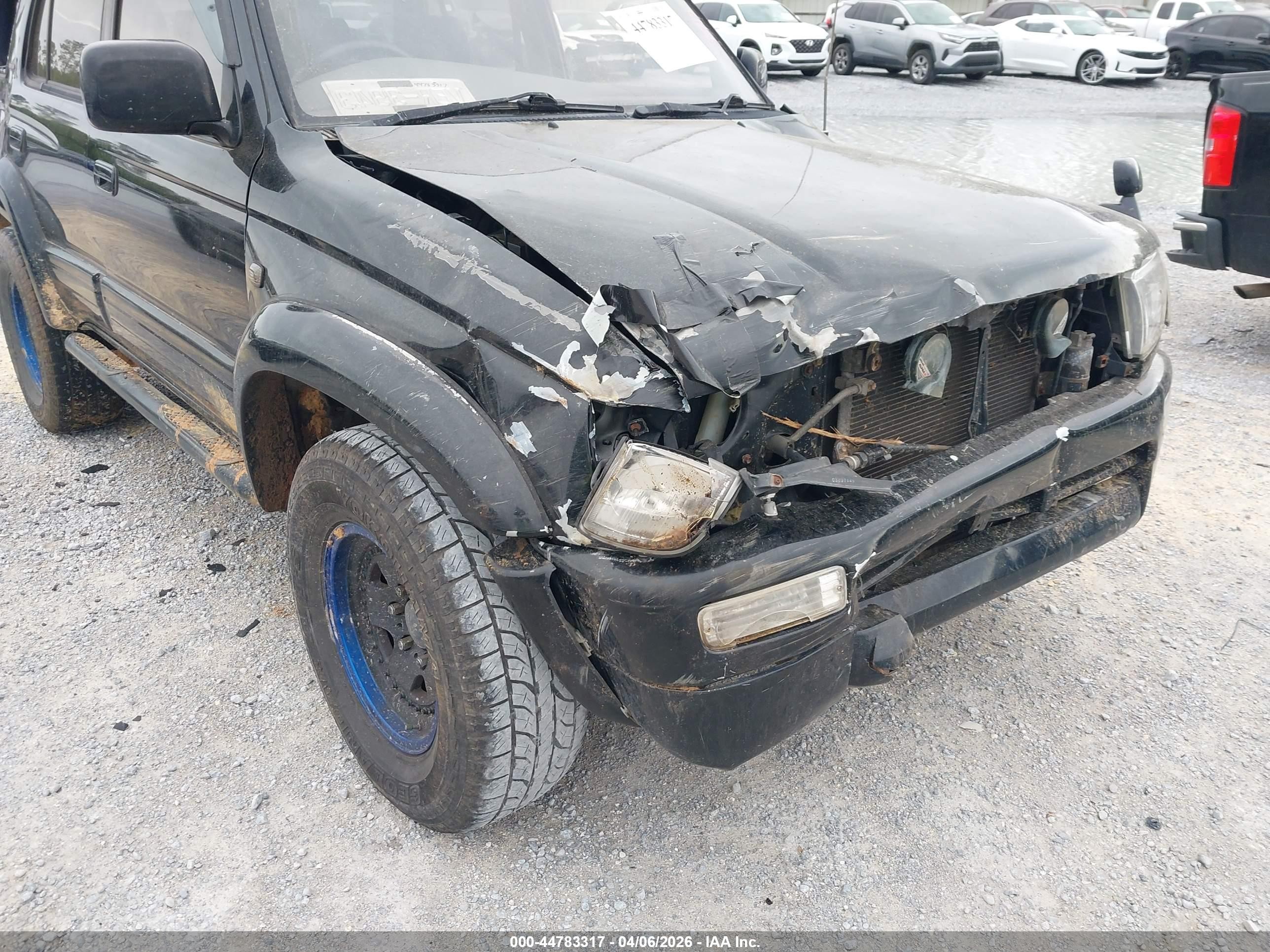 1997 Toyota Hilux Ssrs Limited   Black vin: RZN1859004100    