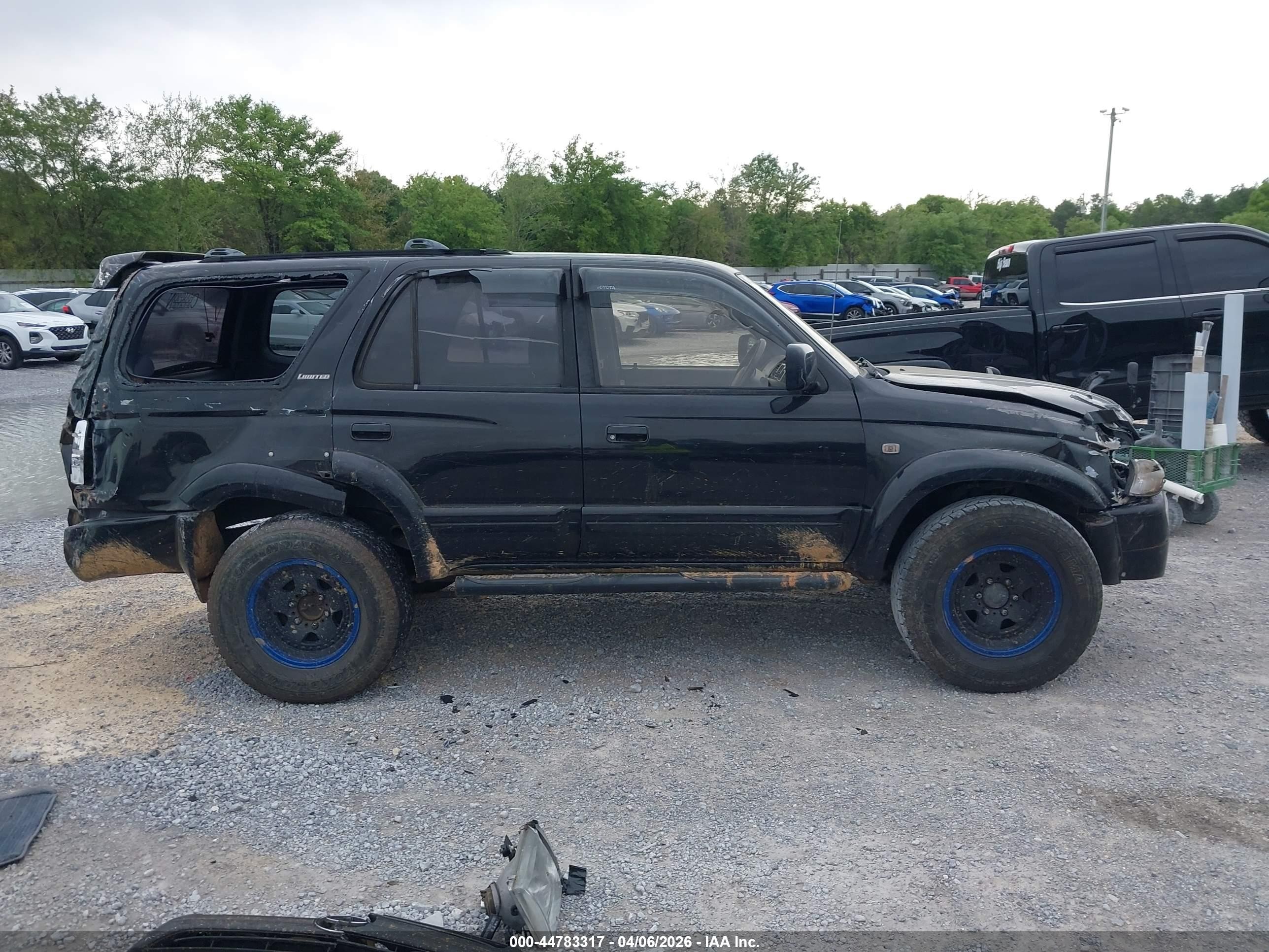 1997 Toyota Hilux Ssrs Limited   Black vin: RZN1859004100    