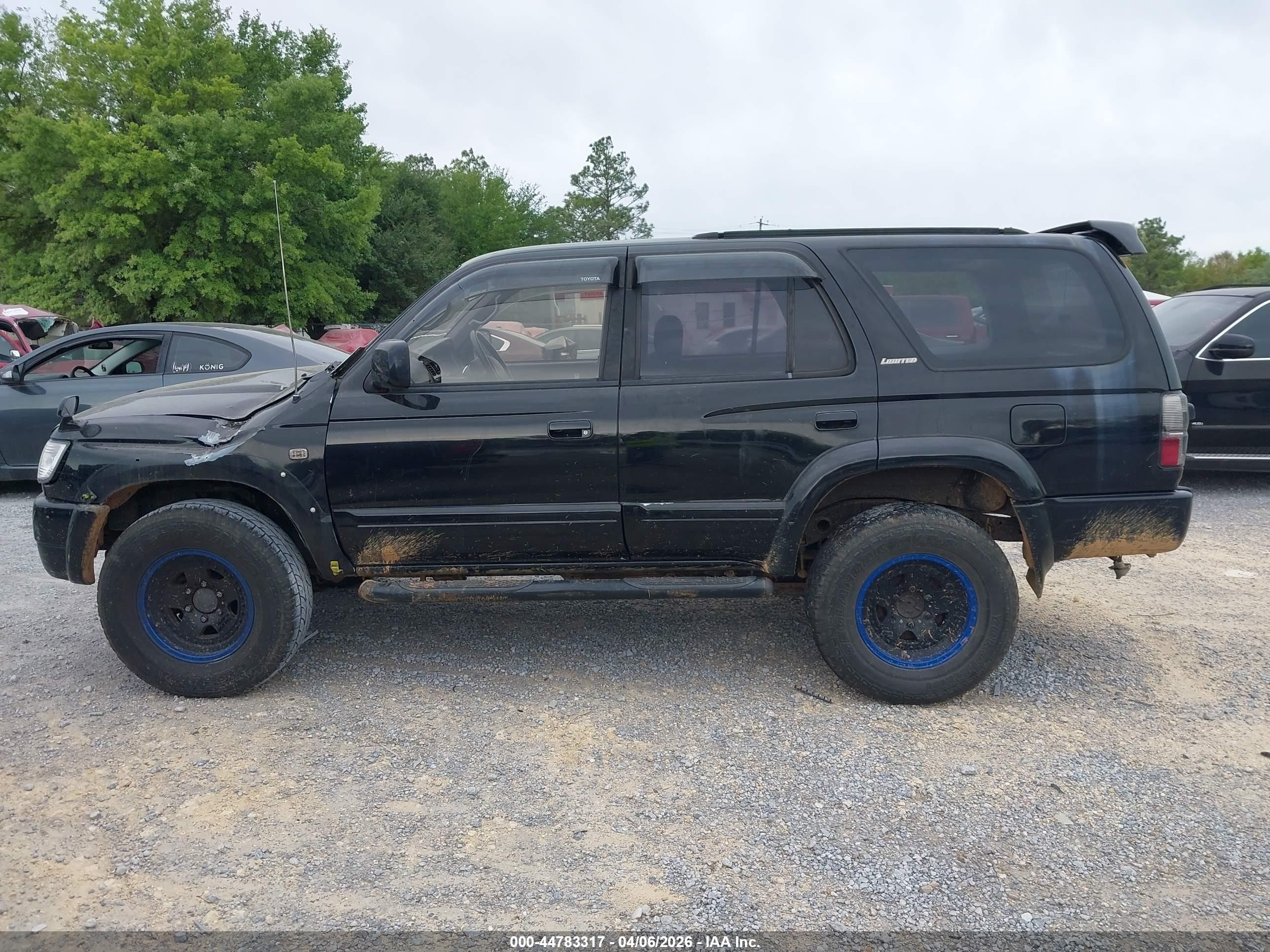 1997 Toyota Hilux Ssrs Limited   Black vin: RZN1859004100    