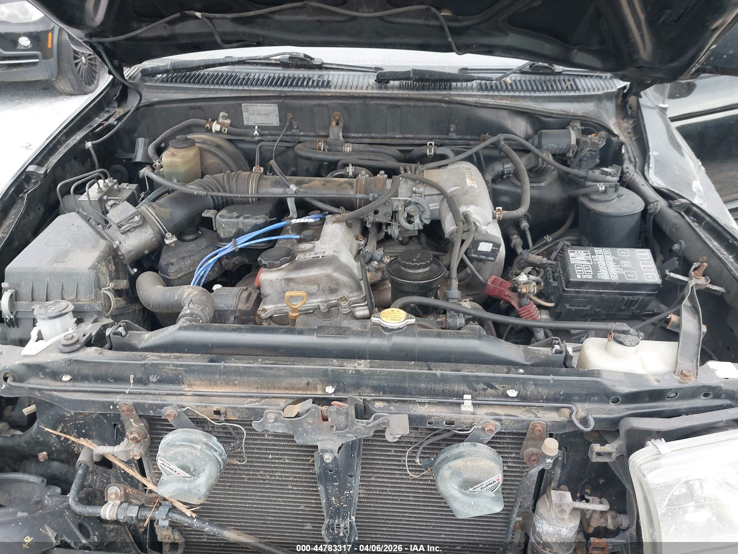1997 Toyota Hilux Ssrs Limited   Black vin: RZN1859004100    