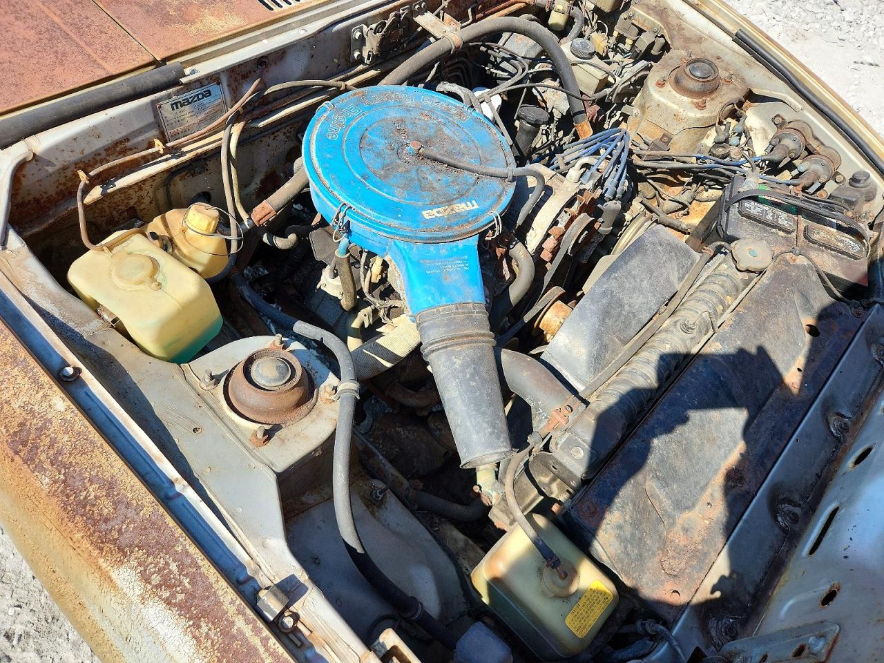 1979 Mazda Rx-7 Silver vin: SA22C519848