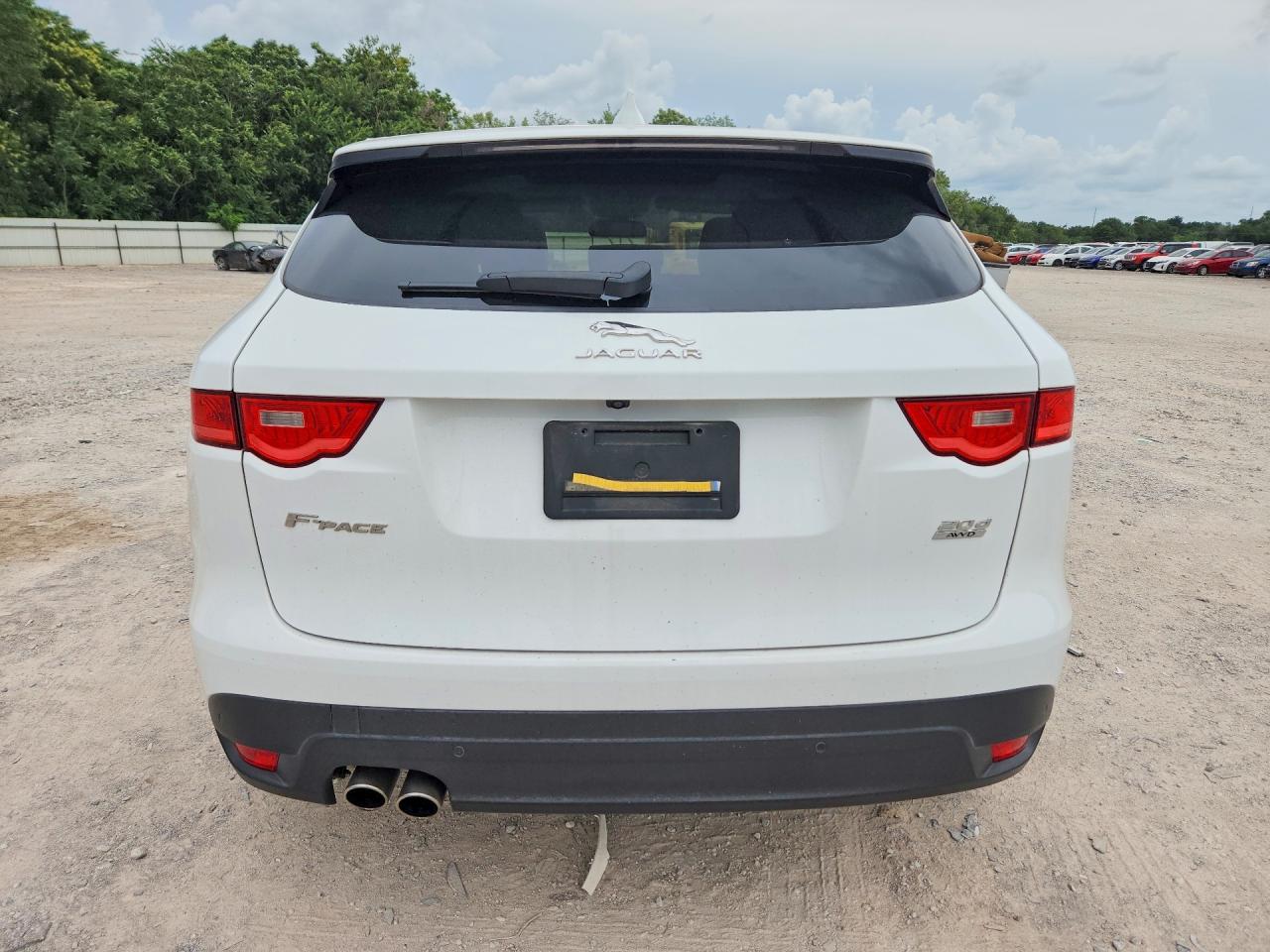 2017 Jaguar F-pace Premium White vin: SADCJ2BN0HA095278
