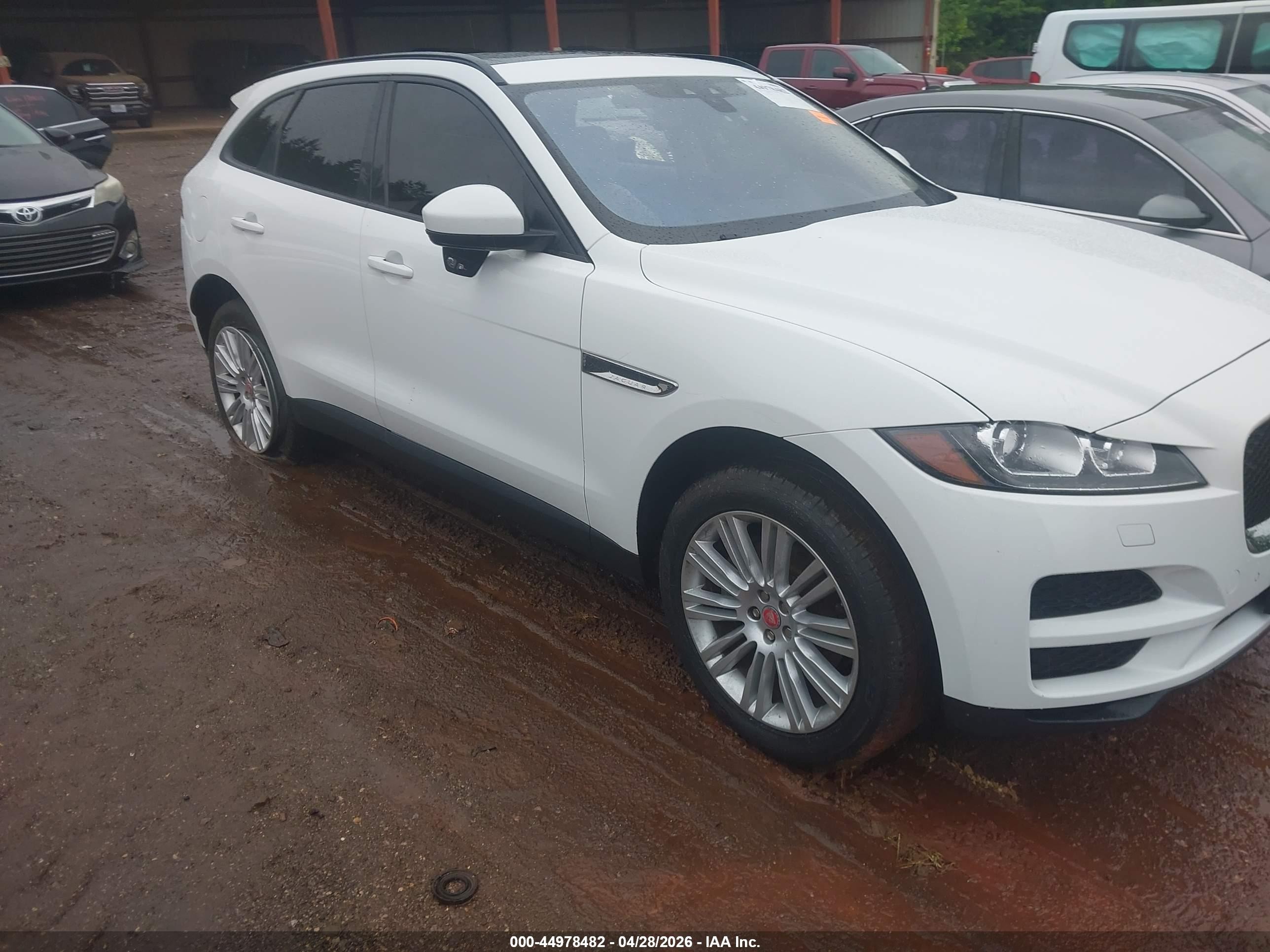 2017 Jaguar F-pace 35t Premium White vin: SADCJ2BV5HA893453