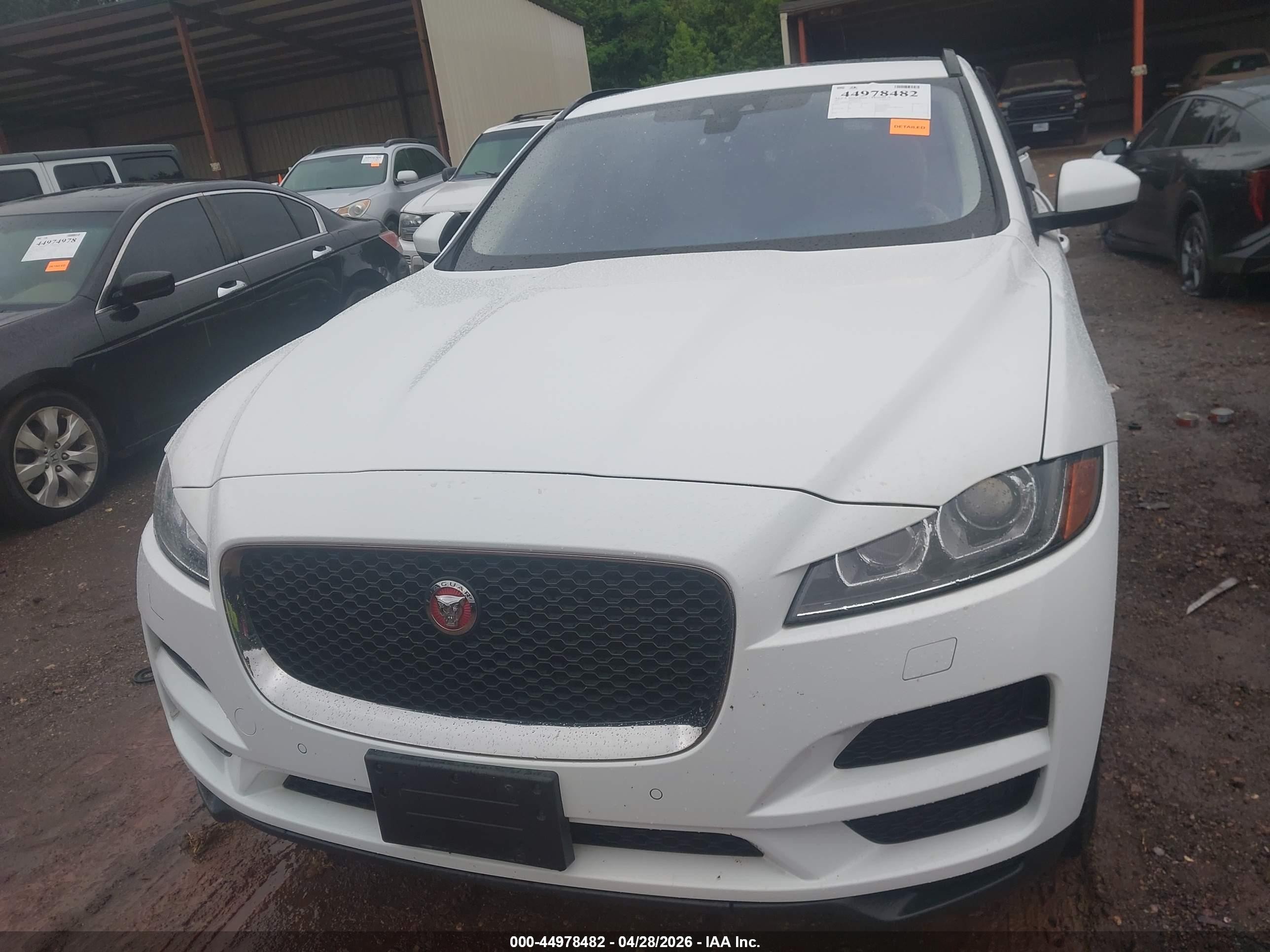 2017 Jaguar F-pace 35t Premium White vin: SADCJ2BV5HA893453