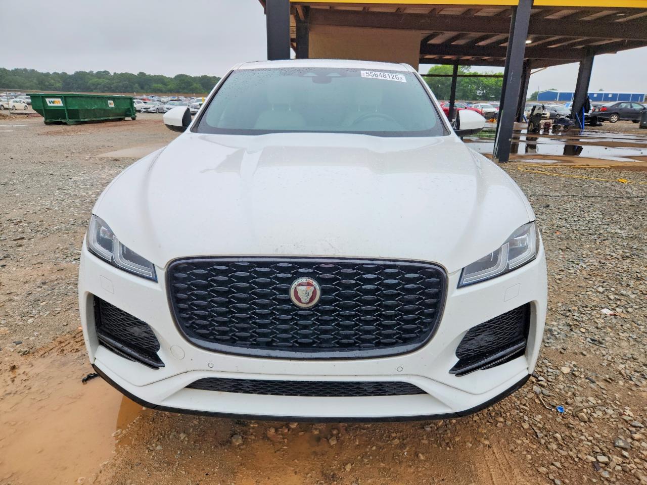 2022 Jaguar F-pace S White vin: SADCJ2EX2NA700166
