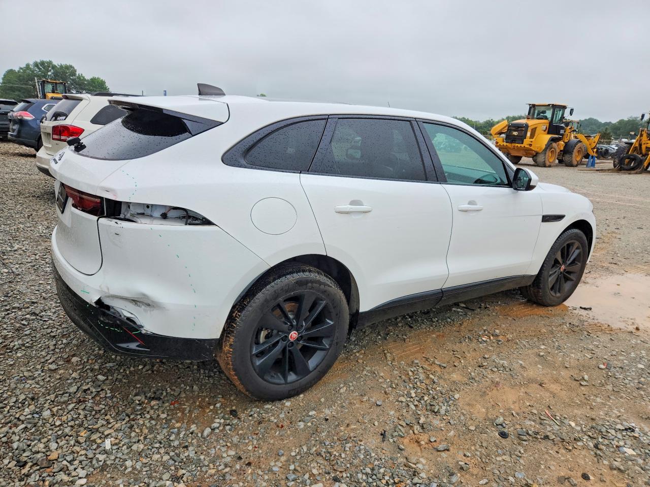 2022 Jaguar F-pace S White vin: SADCJ2EX2NA700166