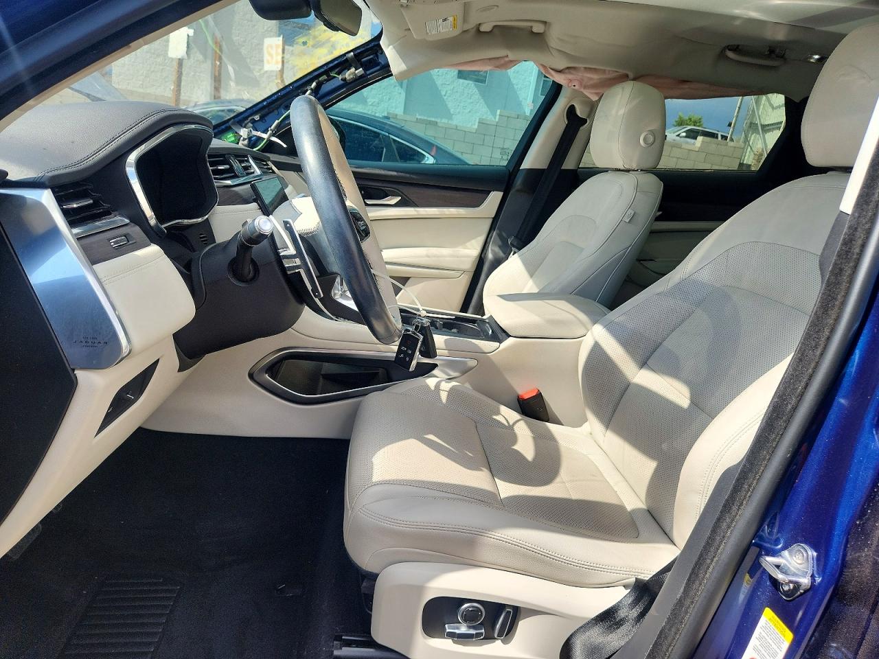 2021 Jaguar F-pace S Blue vin: SADCJ2EX3MA678113