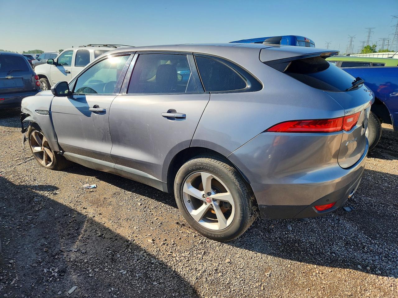 2020 Jaguar F-pace Premium Gray vin: SADCJ2FX3LA623495