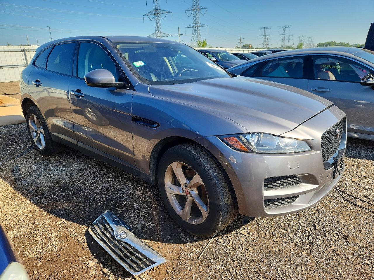 2020 Jaguar F-pace Premium Gray vin: SADCJ2FX3LA623495