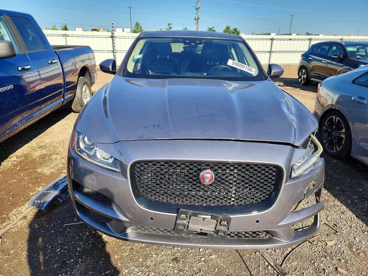 2020 Jaguar F-pace Premium Gray vin: SADCJ2FX3LA623495