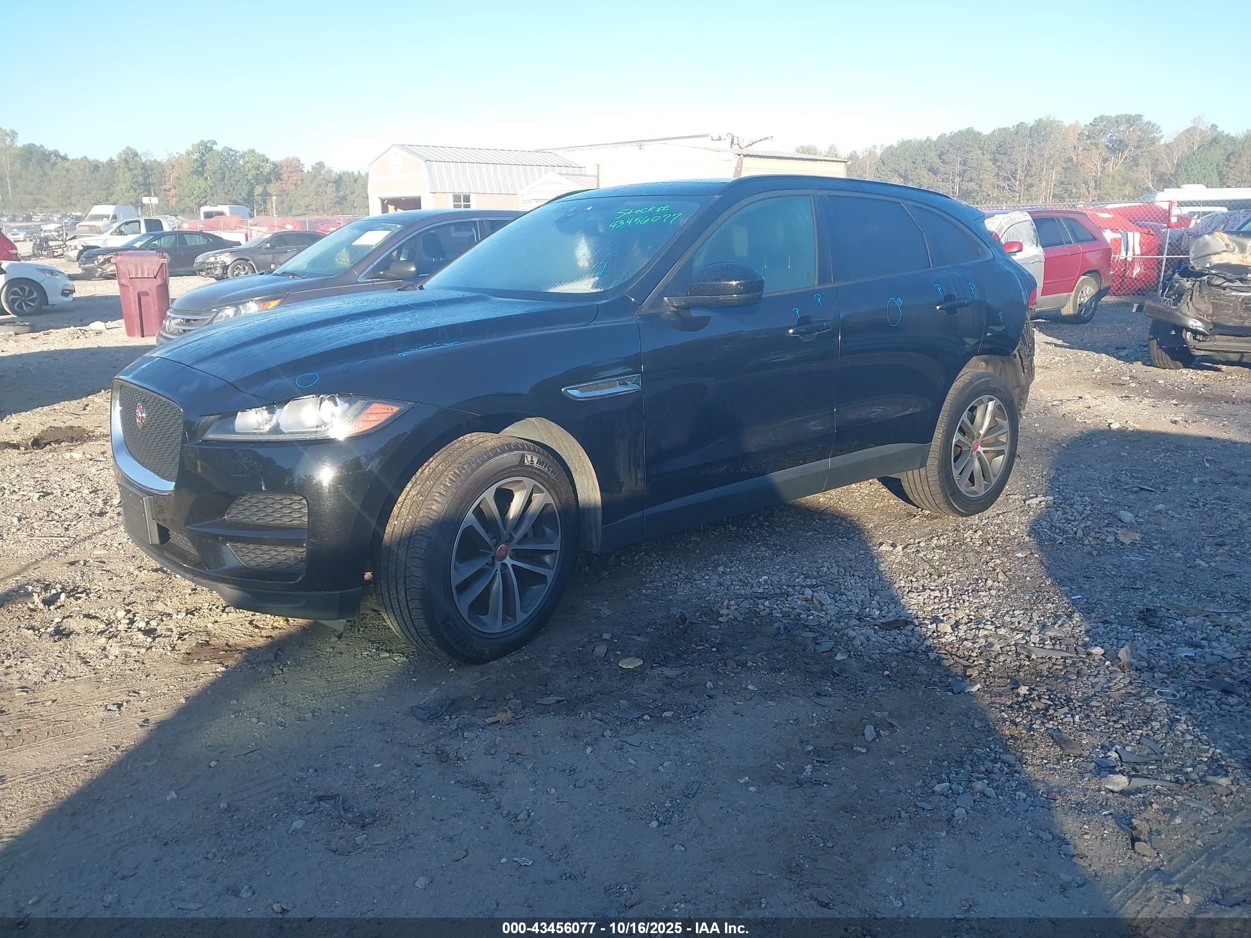 2018 Jaguar F-pace 25t Premium Black vin: SADCJ2FX5JA264714