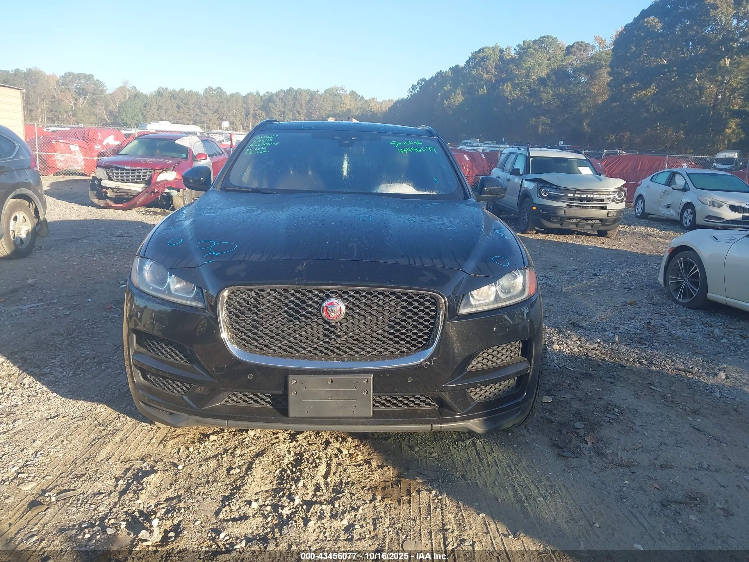 2018 Jaguar F-pace 25t Premium Black vin: SADCJ2FX5JA264714