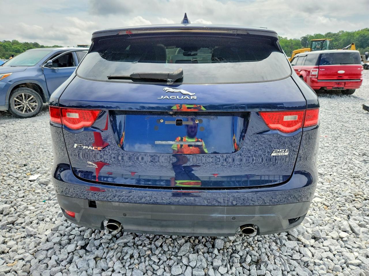 2019 Jaguar F-pace Premium Синий vin: SADCJ2FX8KA366235