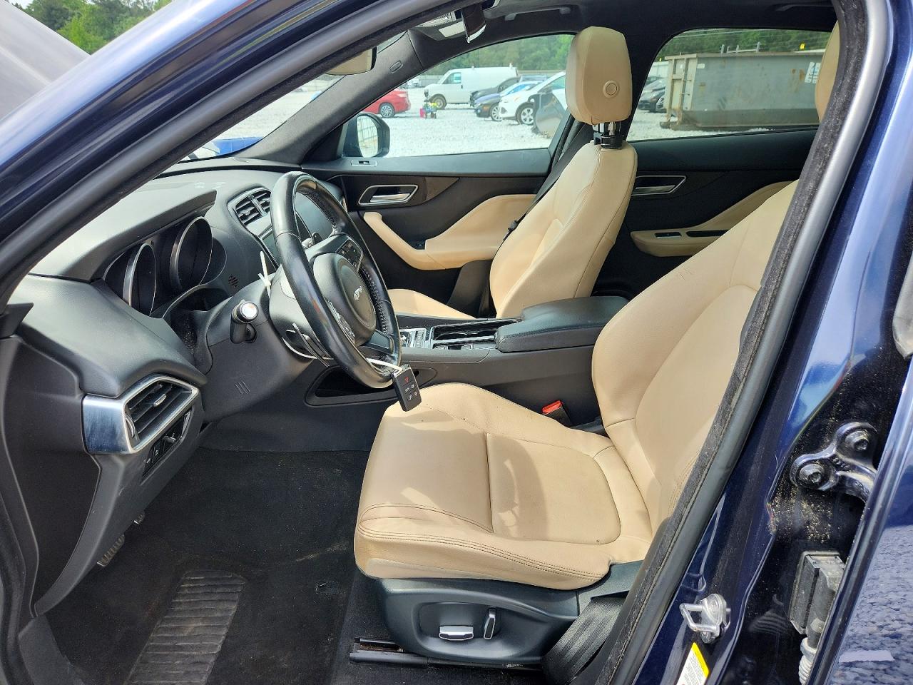 2019 Jaguar F-pace Premium Синий vin: SADCJ2FX8KA366235