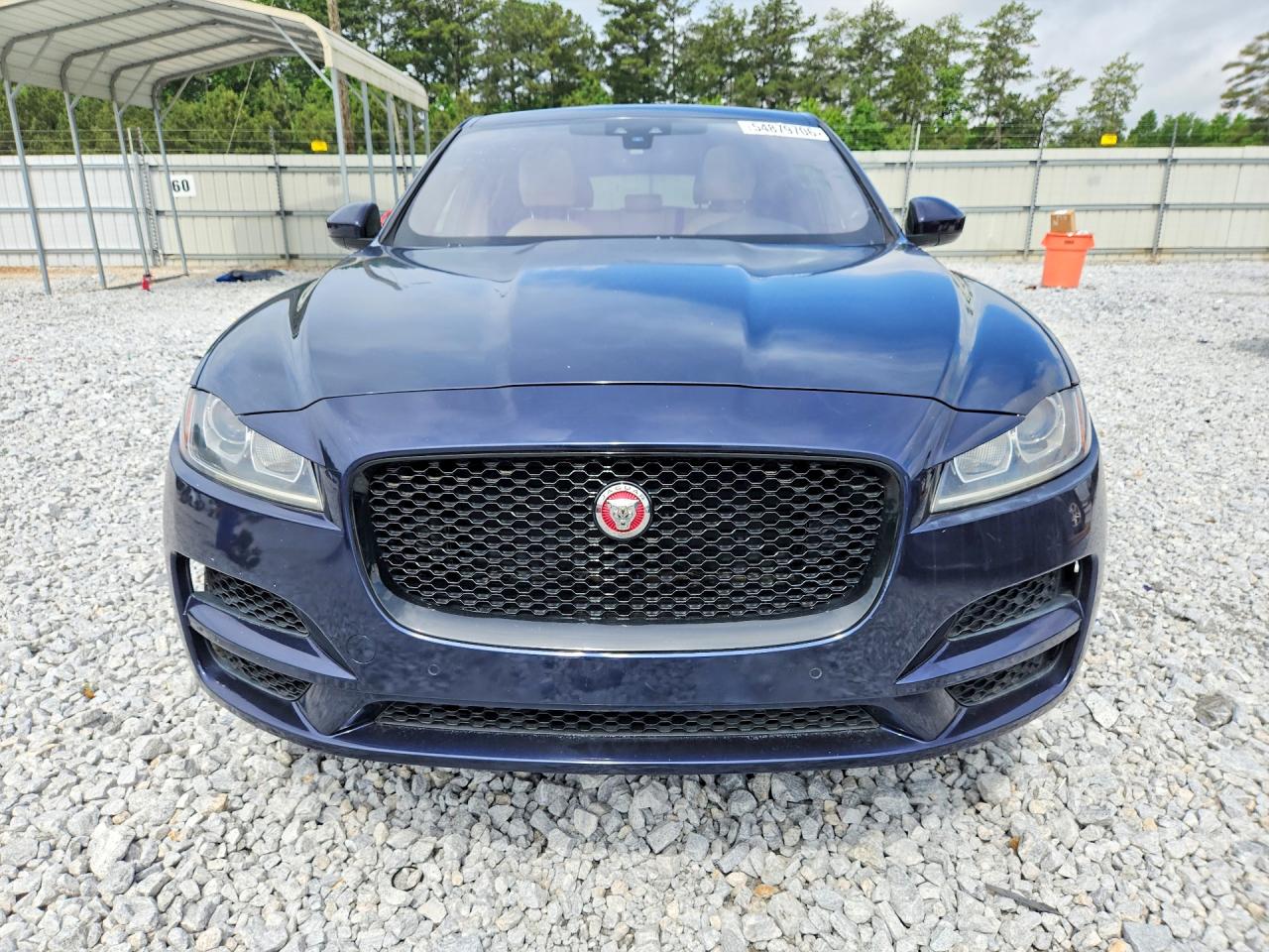 2019 Jaguar F-pace Premium Синий vin: SADCJ2FX8KA366235
