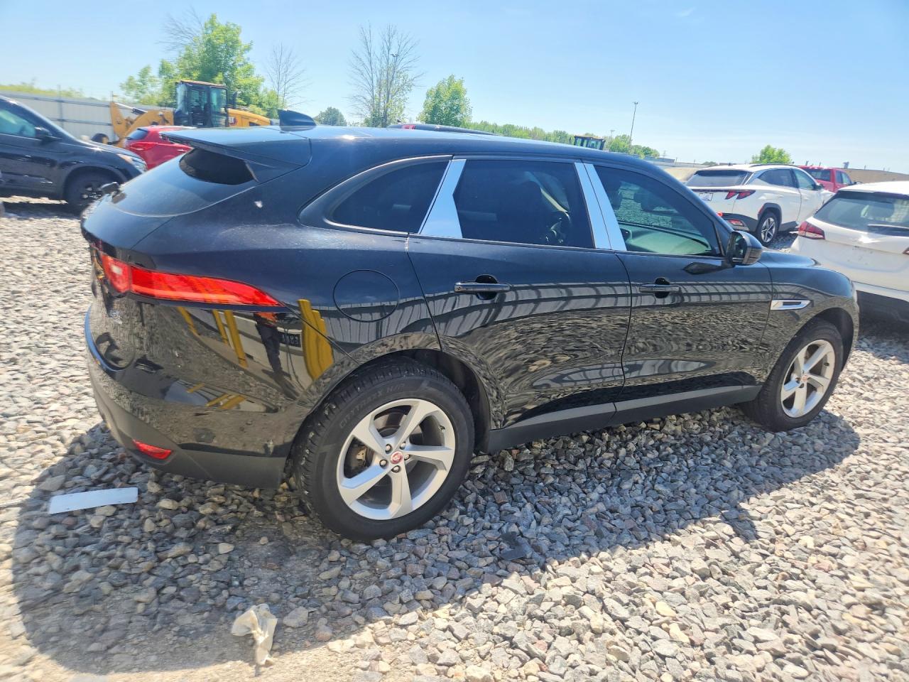 2018 Jaguar F-pace Черный vin: SADCJ2GX6JA204049