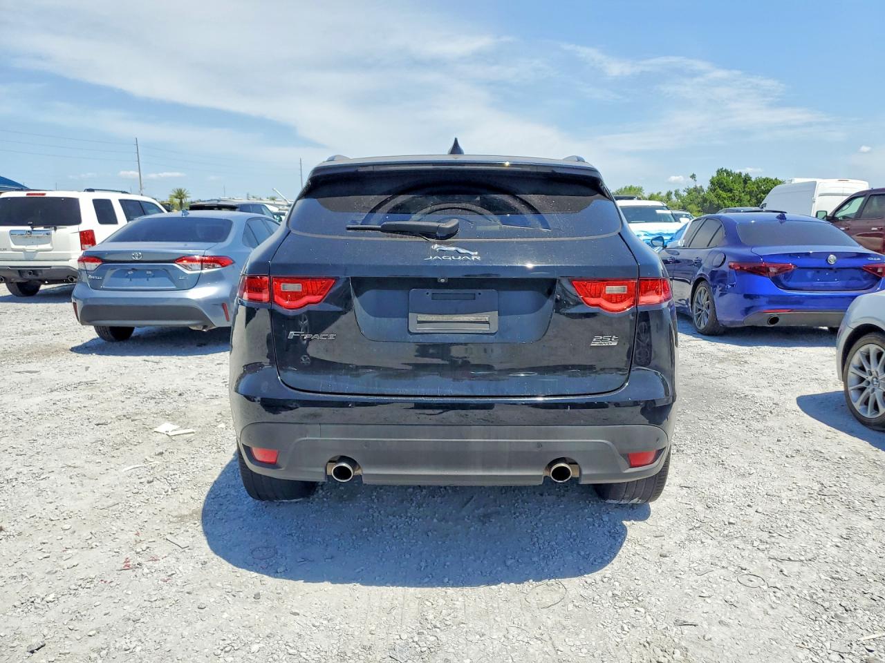 2019 Jaguar F-pace Prestige Черный vin: SADCK2FX7KA608073