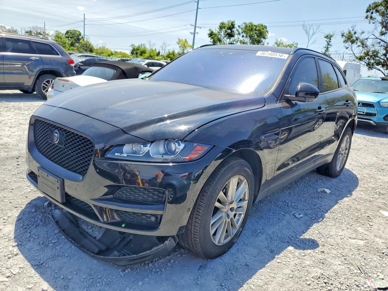 2019 Jaguar F-pace Prestige Черный vin: SADCK2FX7KA608073