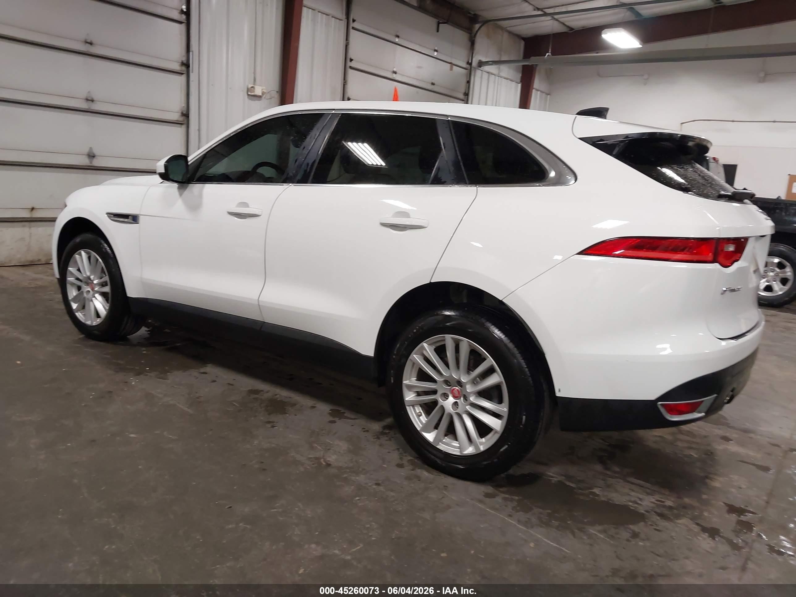 2020 Jaguar F-pace Prestige P300 Awd Automatic Белый vin: SADCK2GX0LA638578