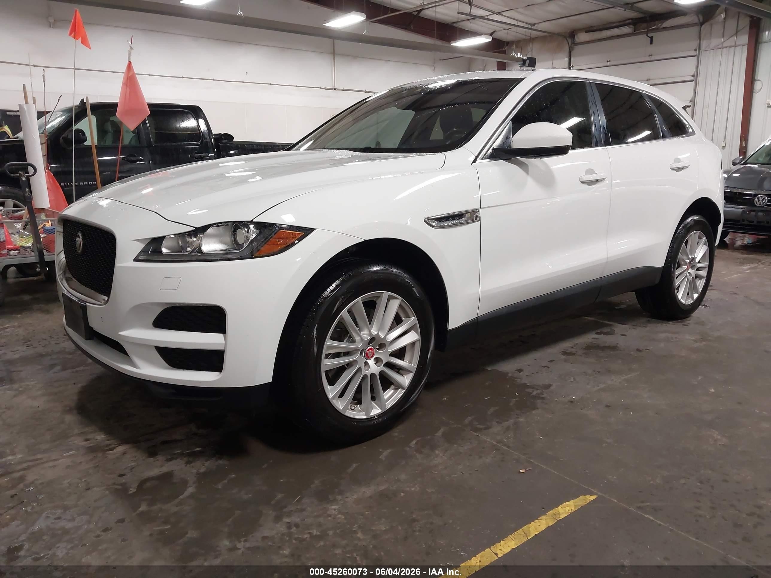 2020 Jaguar F-pace Prestige P300 Awd Automatic Белый vin: SADCK2GX0LA638578