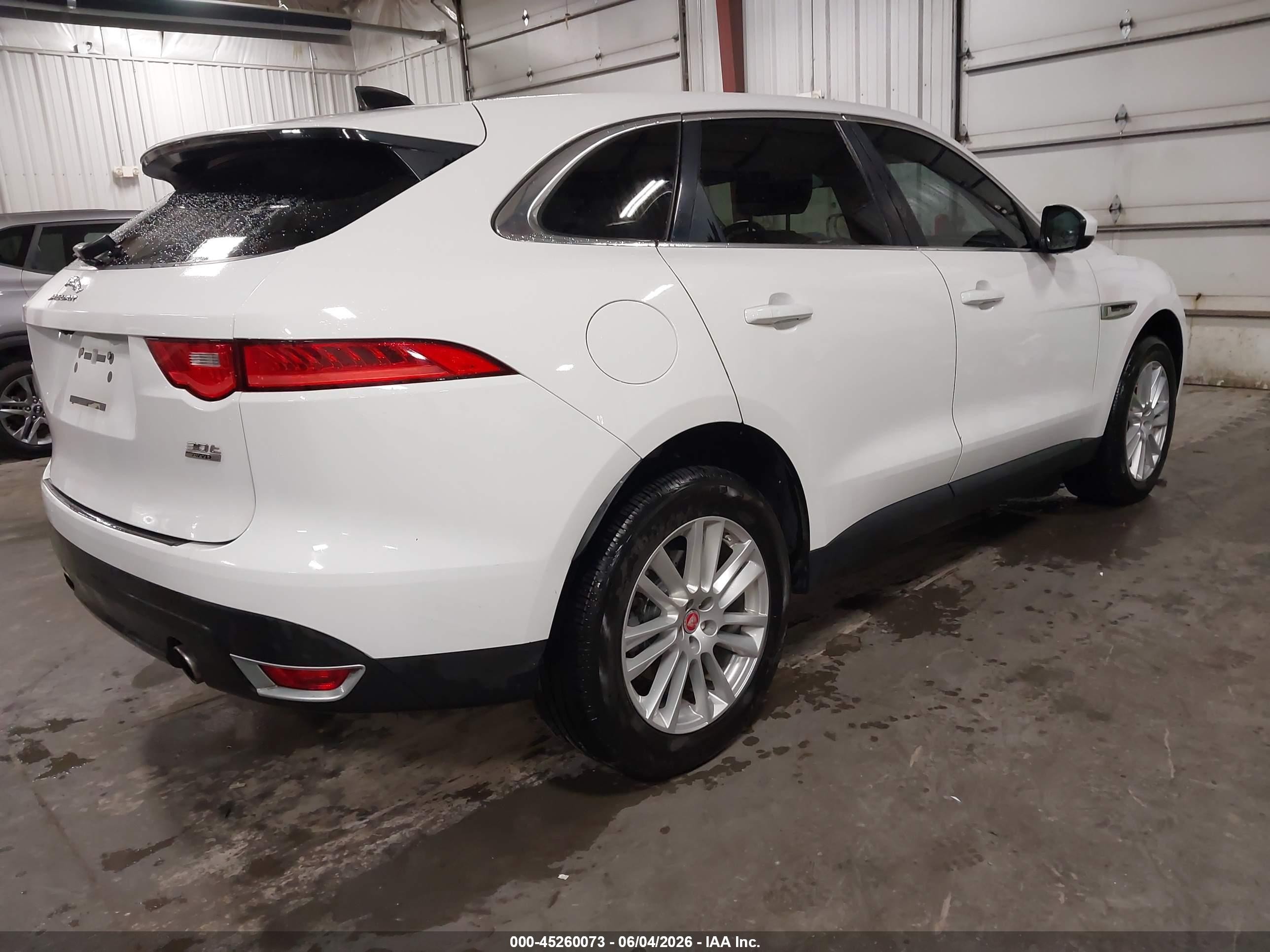 2020 Jaguar F-pace Prestige P300 Awd Automatic Белый vin: SADCK2GX0LA638578