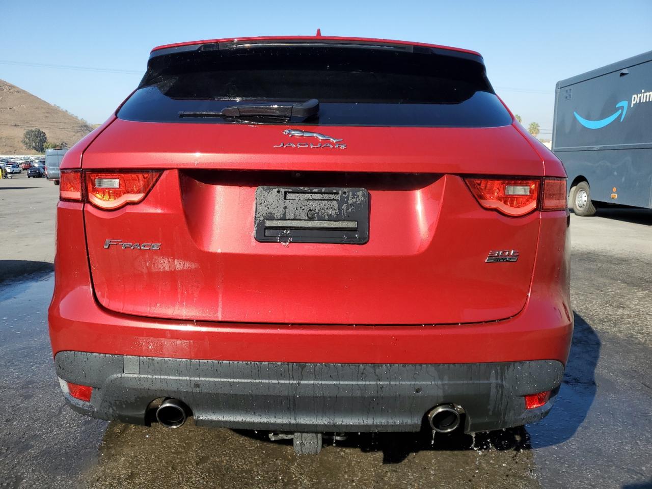 2018 Jaguar F-pace Prestige Красный vin: SADCK2GX6JA281307