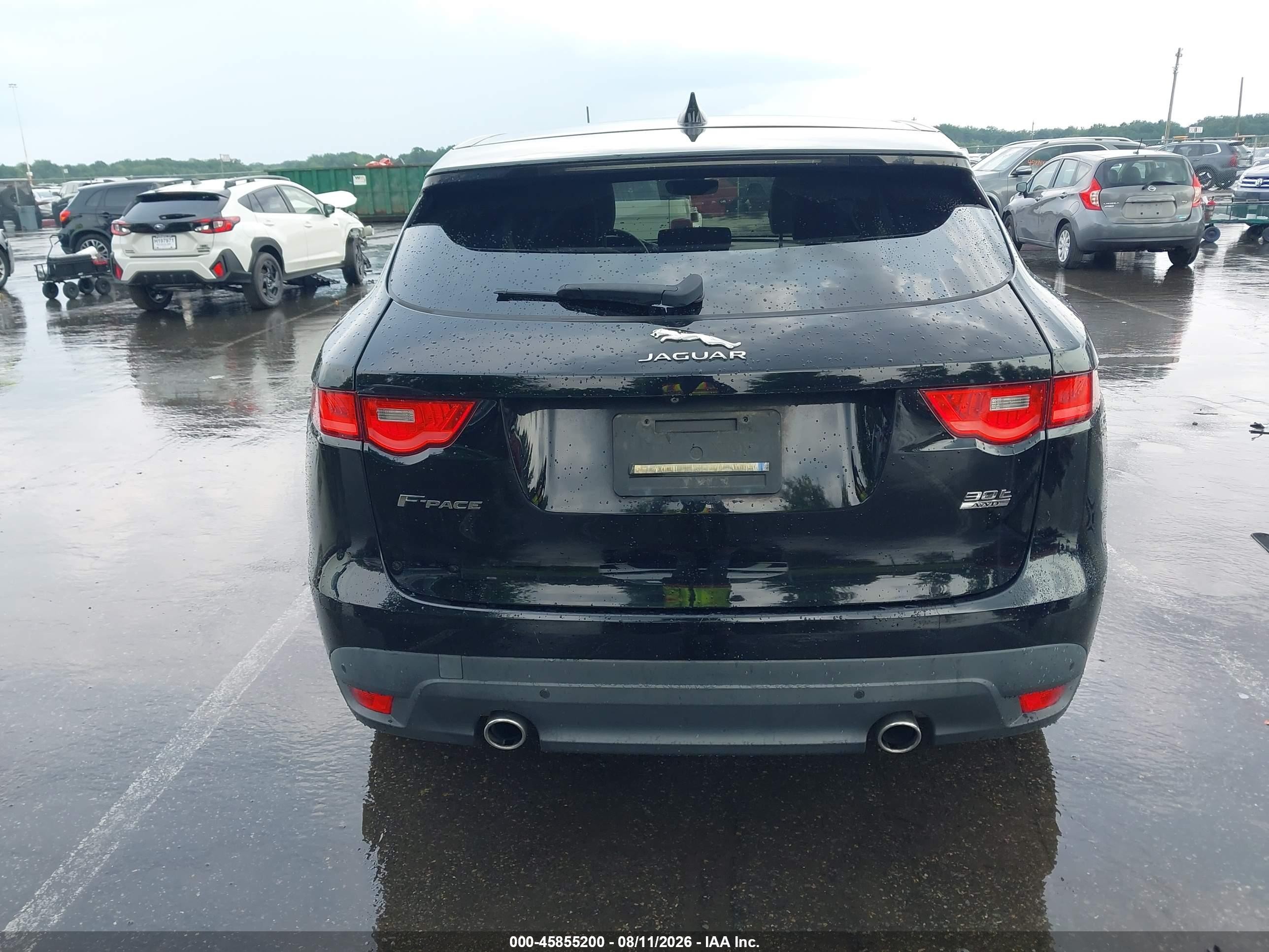 2019 Jaguar F-pace 25t Prestige/30t Prestige Black vin: SADCK2GXXKA391519