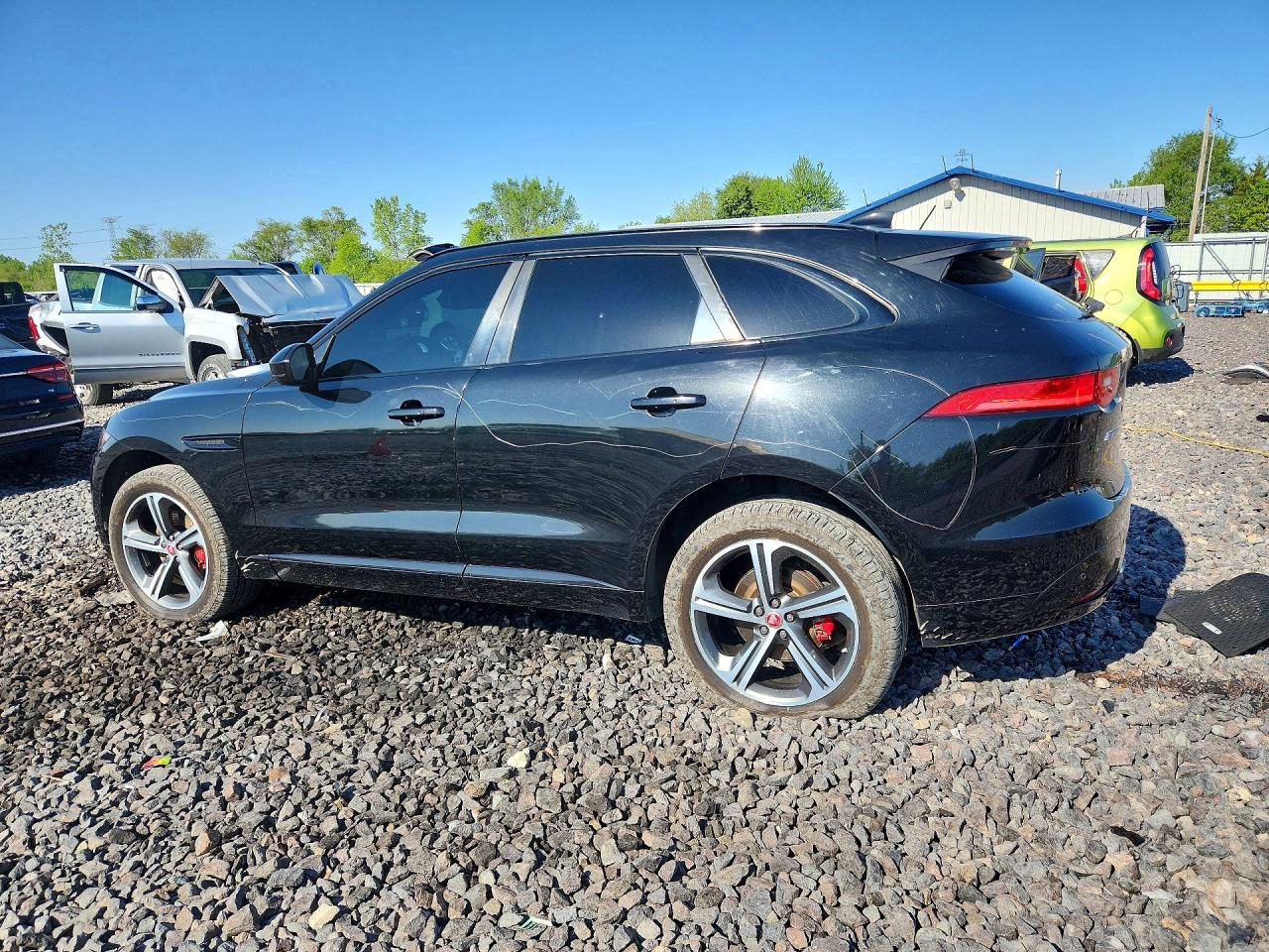 2017 Jaguar F-pace S Black vin: SADCM2BV7HA887029