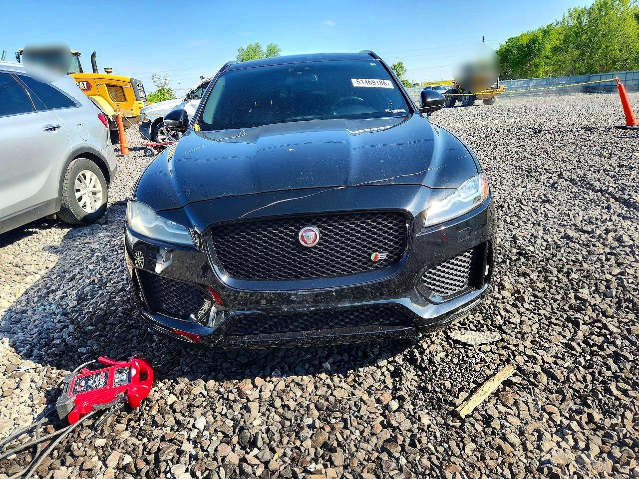 2017 Jaguar F-pace S Black vin: SADCM2BV7HA887029