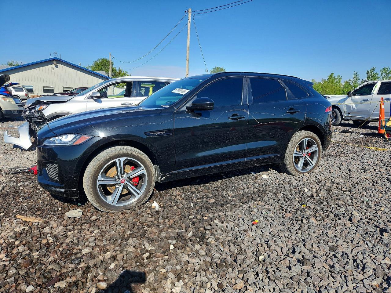 2017 Jaguar F-pace S Black vin: SADCM2BV7HA887029
