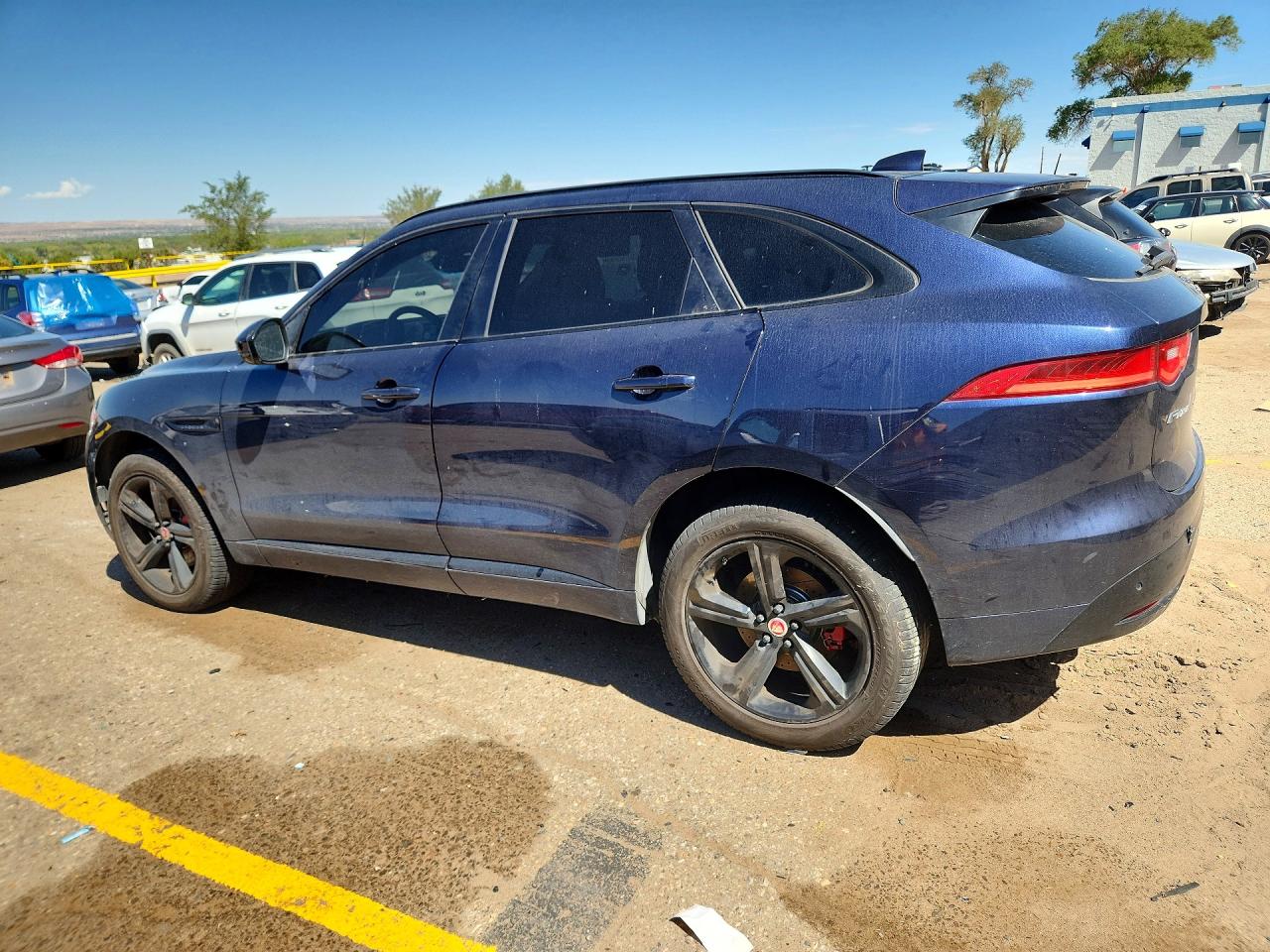 2017 Jaguar F-pace S Blue vin: SADCM2BVXHA075918