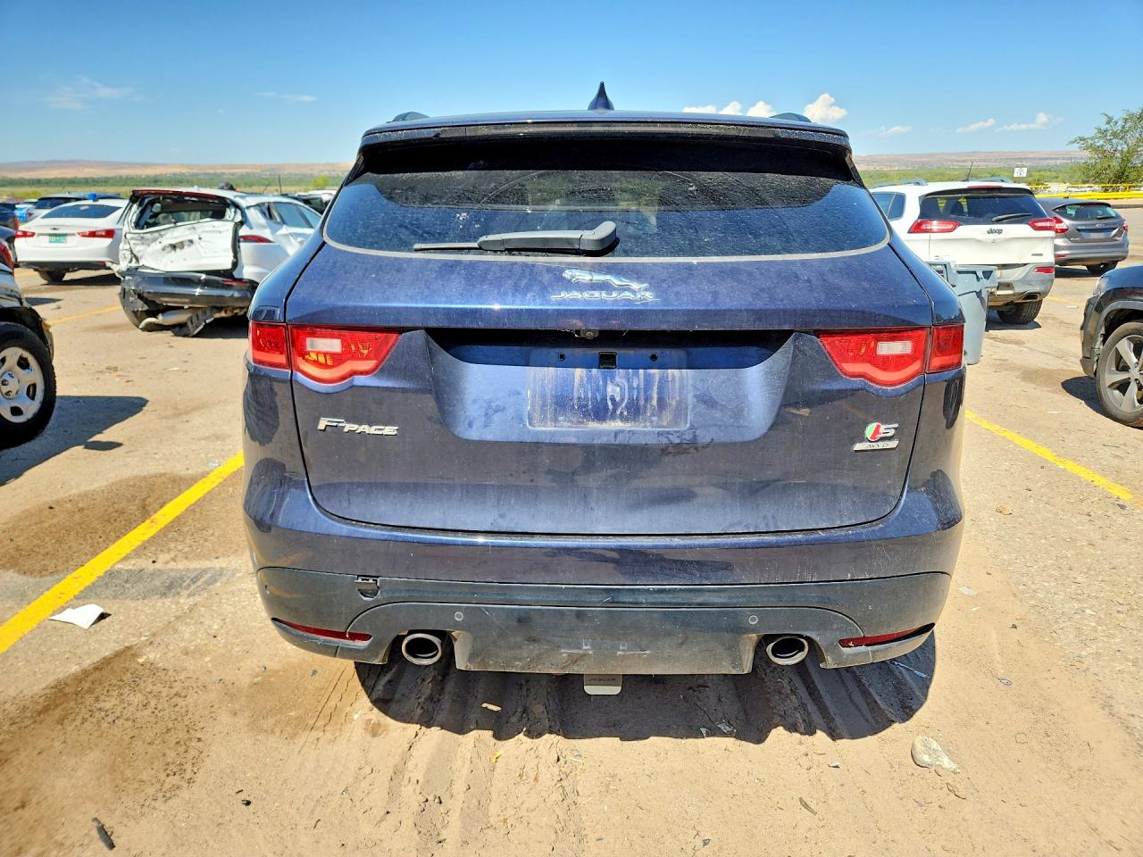 2017 Jaguar F-pace S Blue vin: SADCM2BVXHA075918