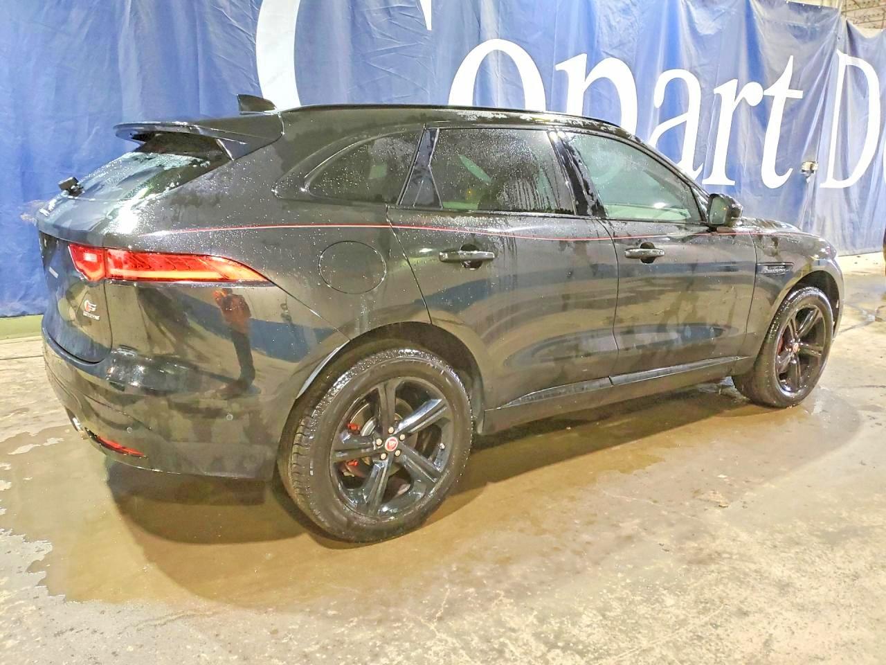 2017 Jaguar F-pace S Black vin: SADCM2BVXHA088233