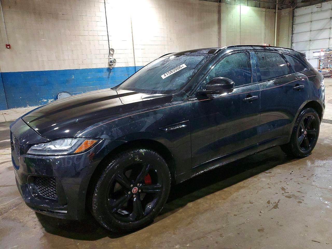 2017 Jaguar F-pace S Black vin: SADCM2BVXHA088233