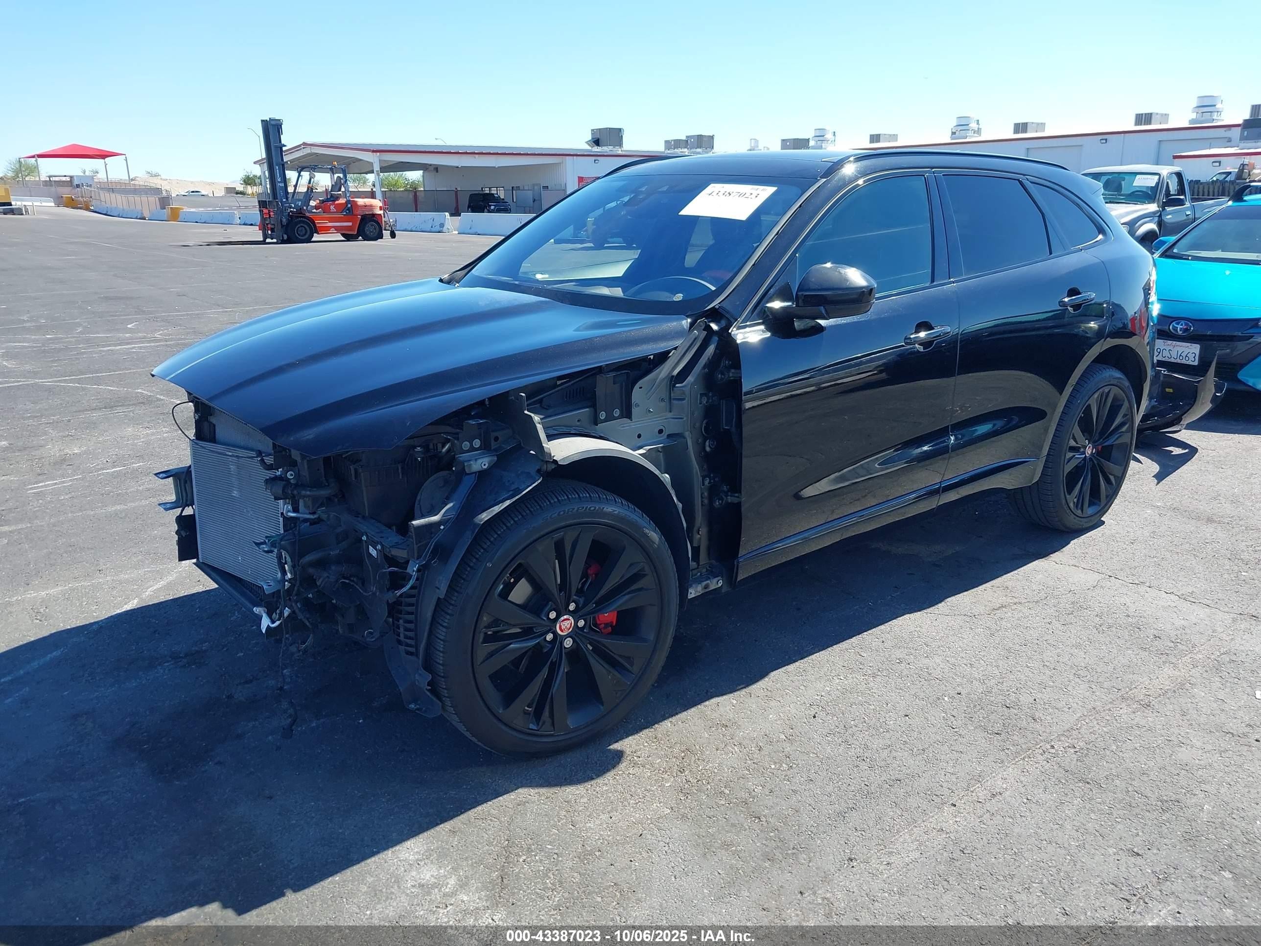 2020 Jaguar F-pace S P380 Awd Automatic Black vin: SADCM2FV6LA662944