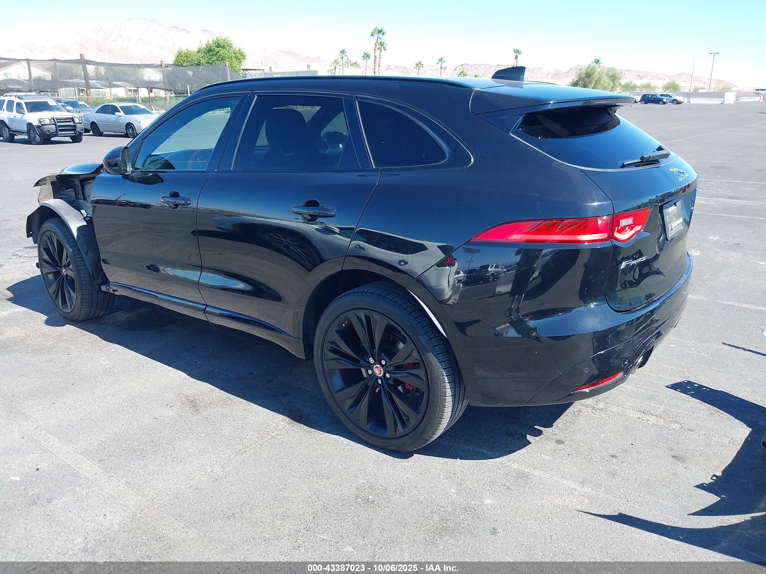 2020 Jaguar F-pace S P380 Awd Automatic Black vin: SADCM2FV6LA662944