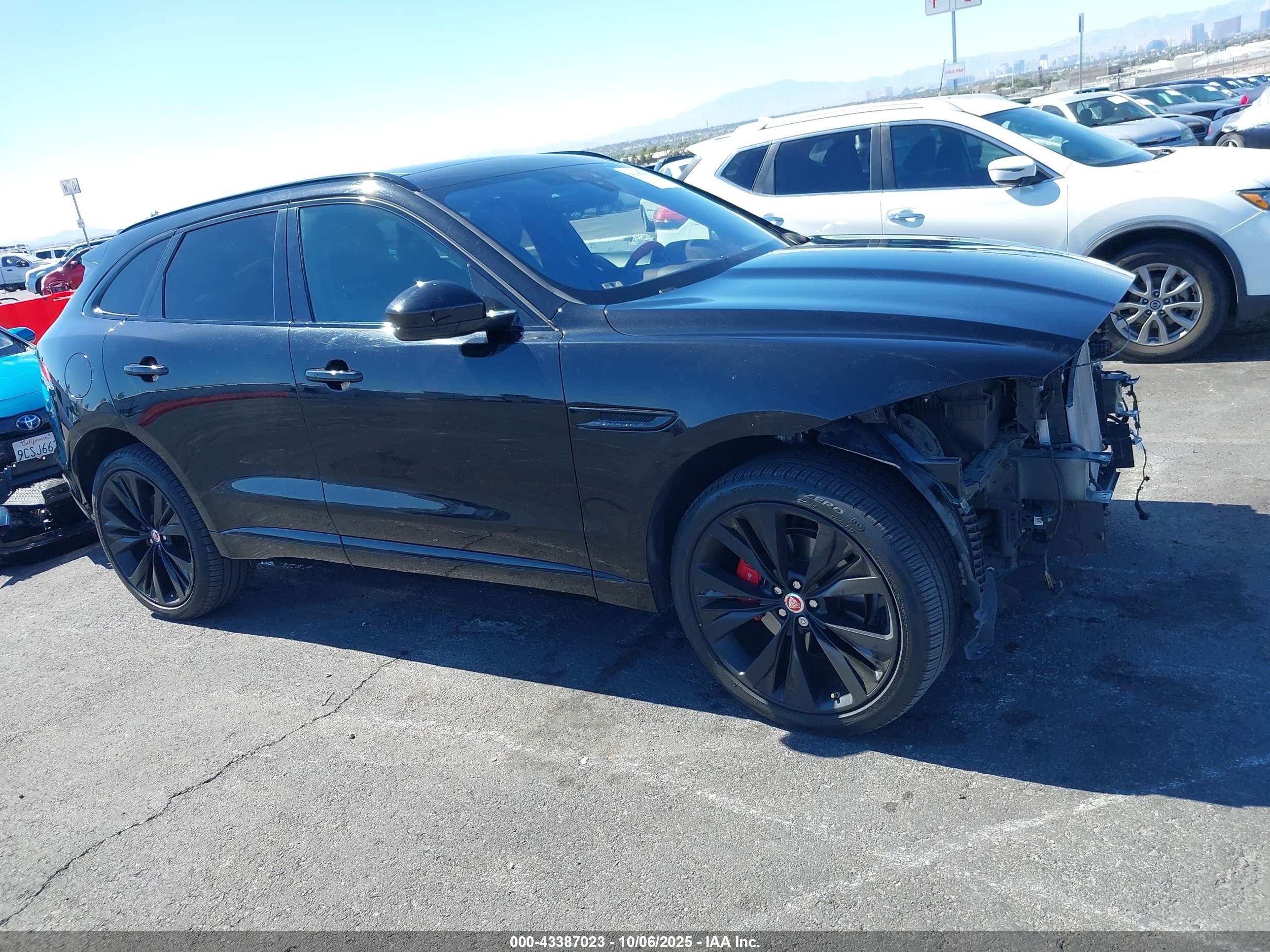 2020 Jaguar F-pace S P380 Awd Automatic Black vin: SADCM2FV6LA662944
