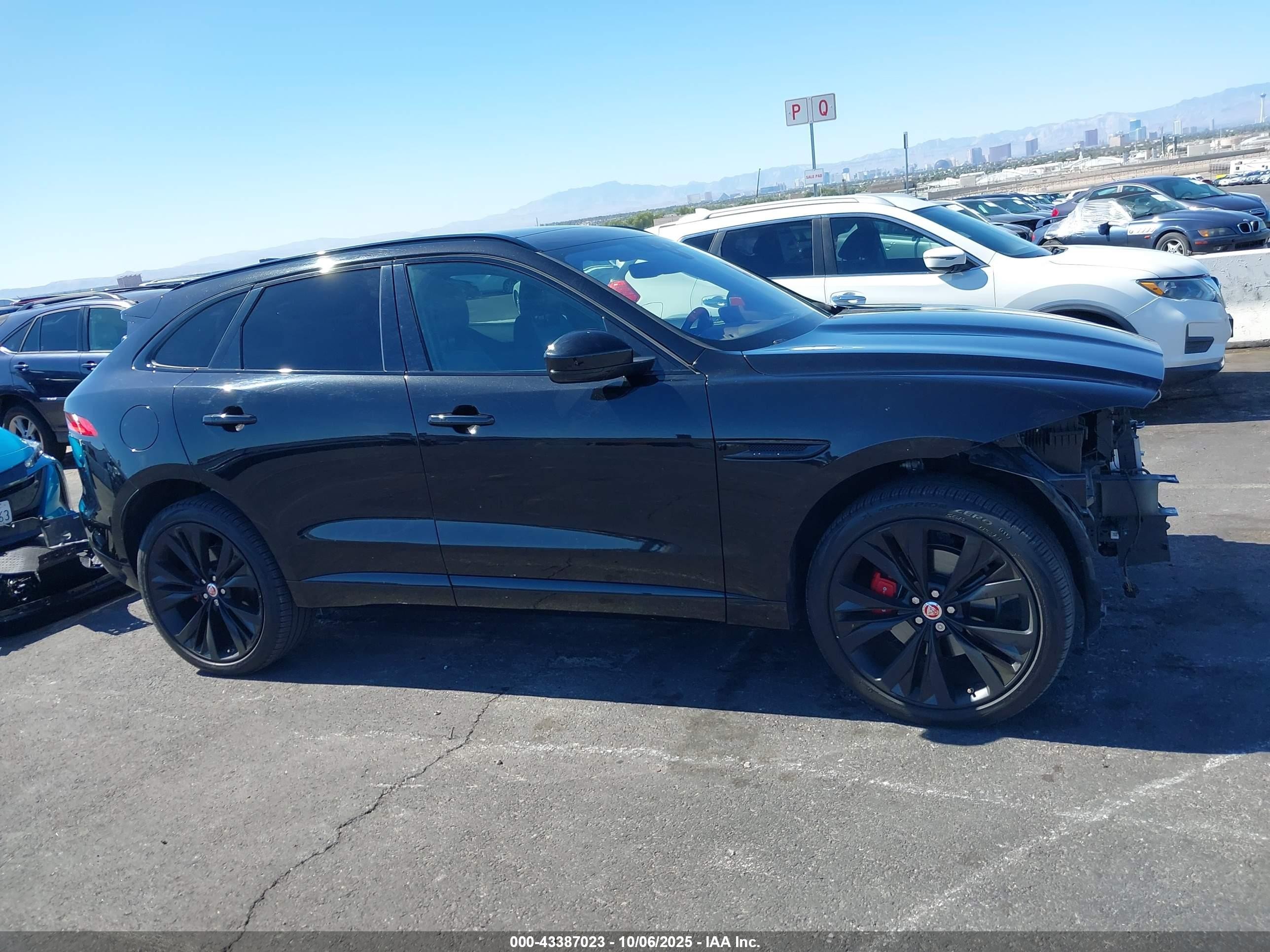 2020 Jaguar F-pace S P380 Awd Automatic Black vin: SADCM2FV6LA662944