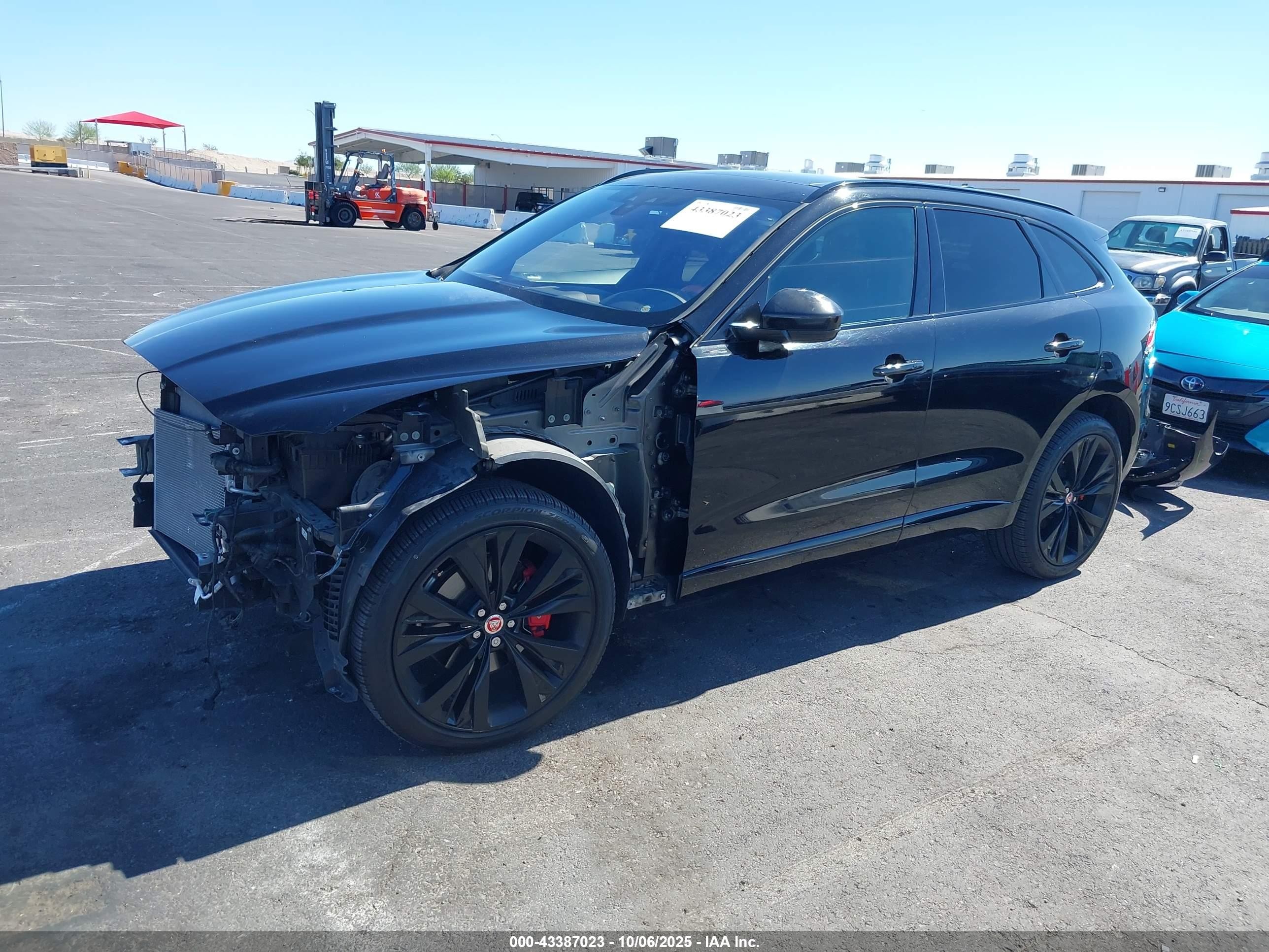 2020 Jaguar F-pace S P380 Awd Automatic Black vin: SADCM2FV6LA662944