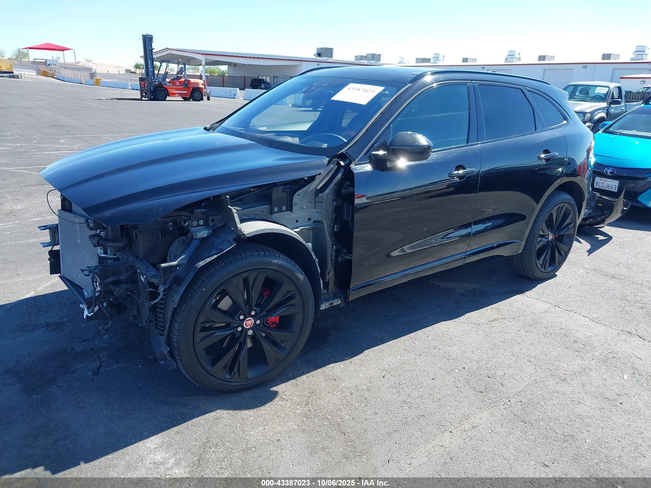 2020 Jaguar F-pace S P380 Awd Automatic Black vin: SADCM2FV6LA662944