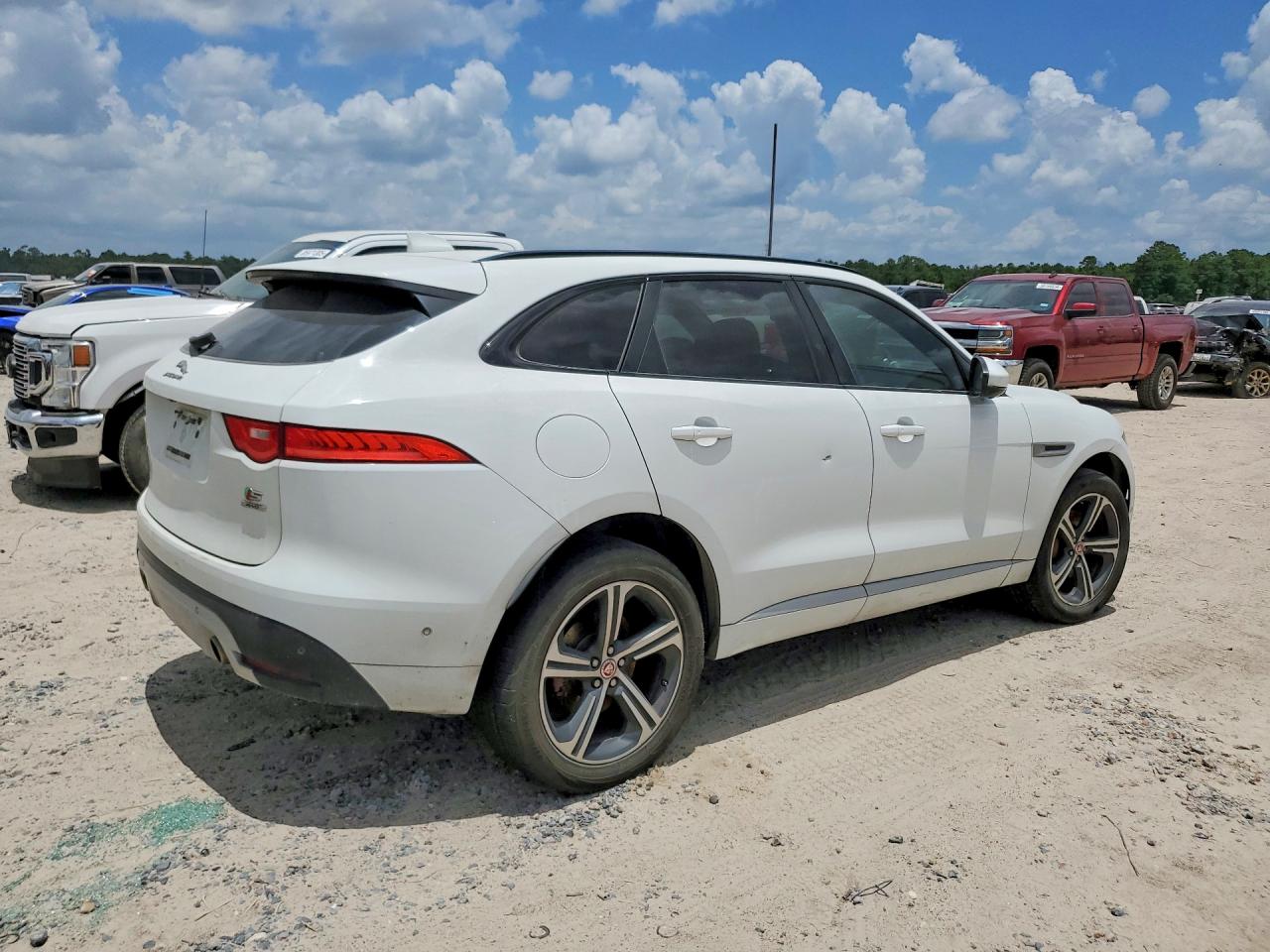 2018 Jaguar F-pace S White vin: SADCM2FVXJA324234