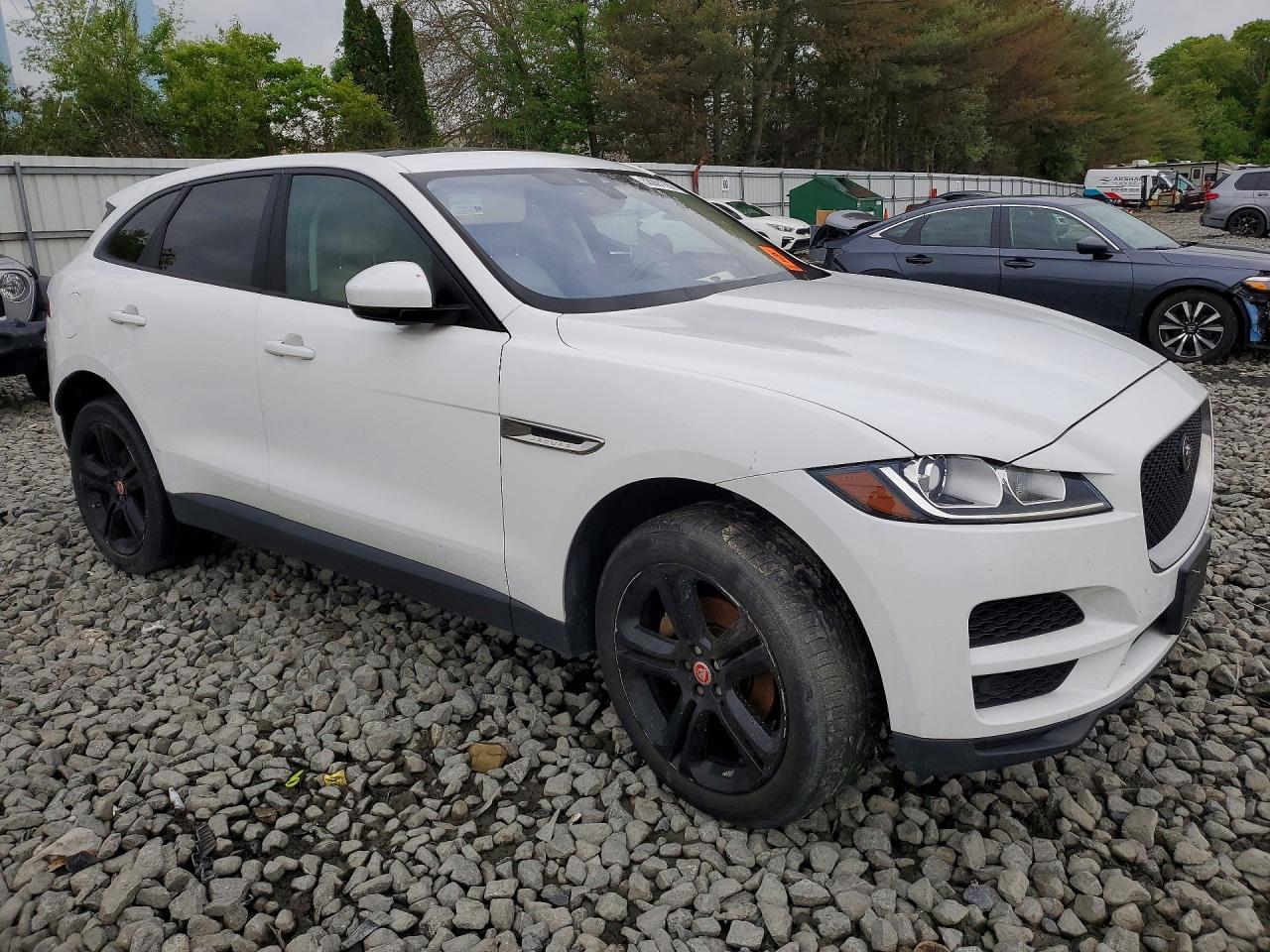 2017 Jaguar F-pace White vin: SADCS2BN7HA089703