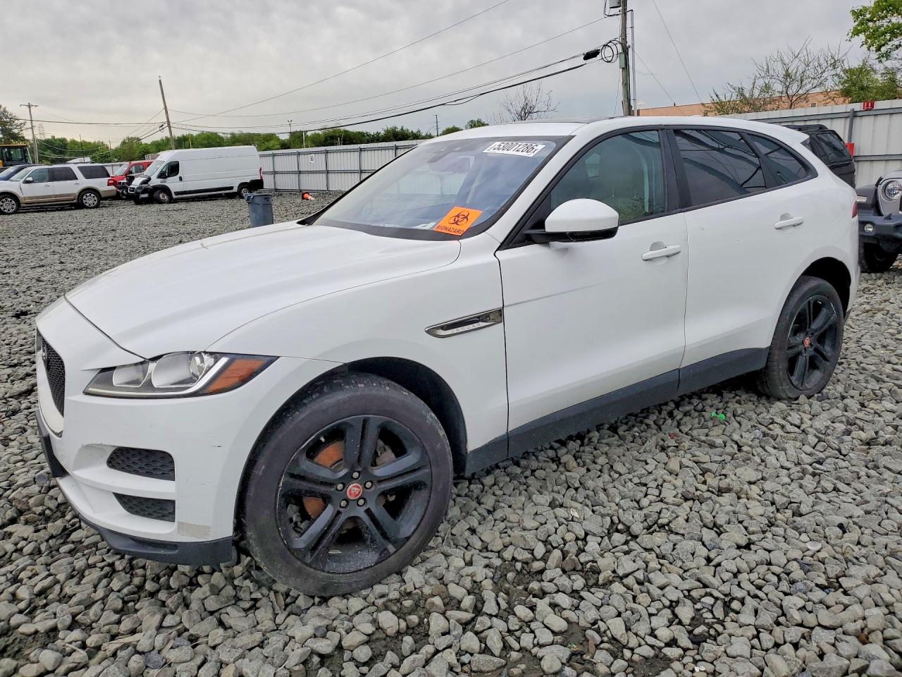 2017 Jaguar F-pace White vin: SADCS2BN7HA089703