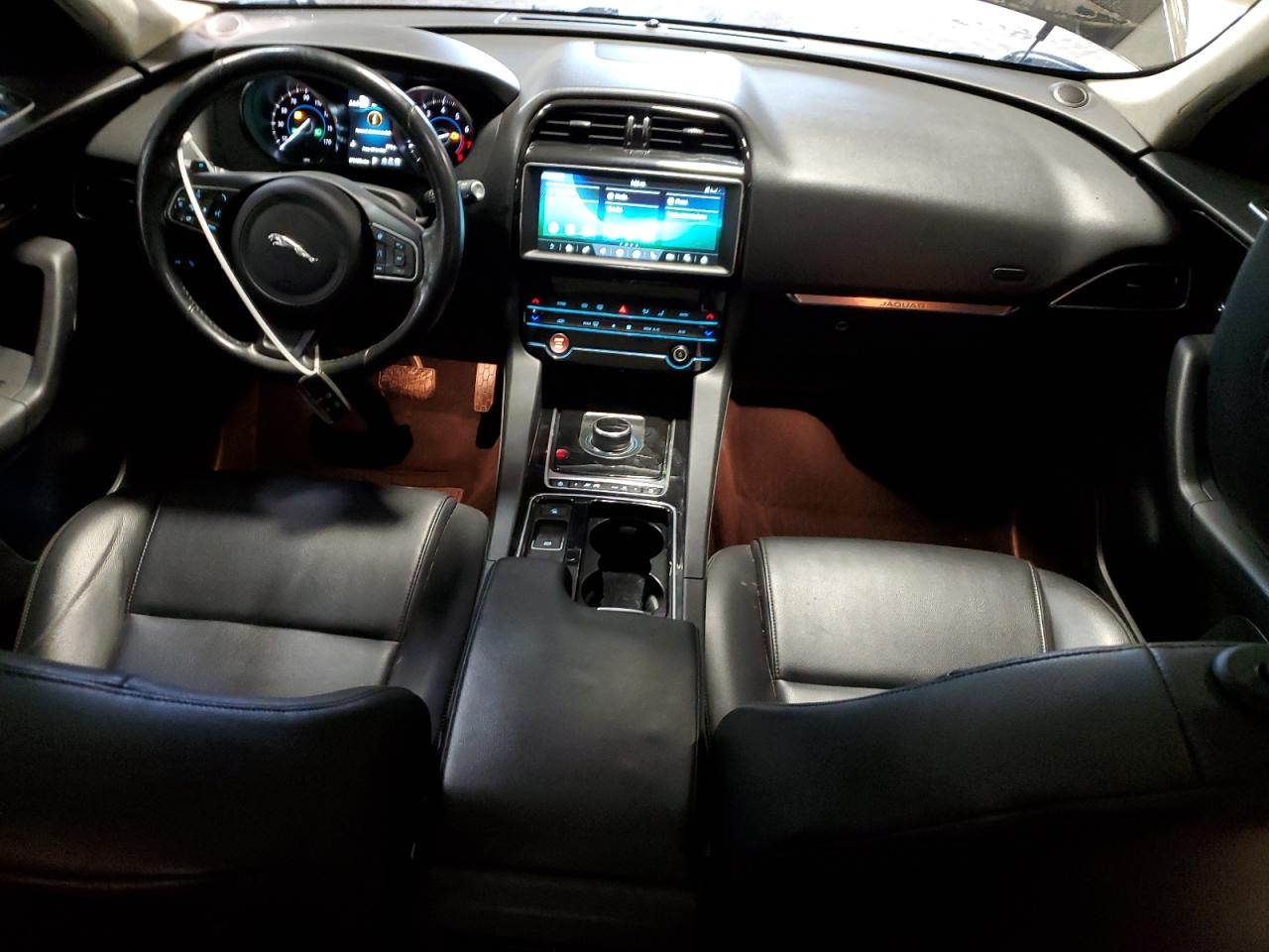 2020 Jaguar F-pace Черный vin: SADCS2FX6LA640546