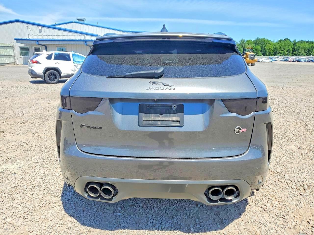 2019 Jaguar F-pace Svr Gray vin: SADCZ2EE1KA606881